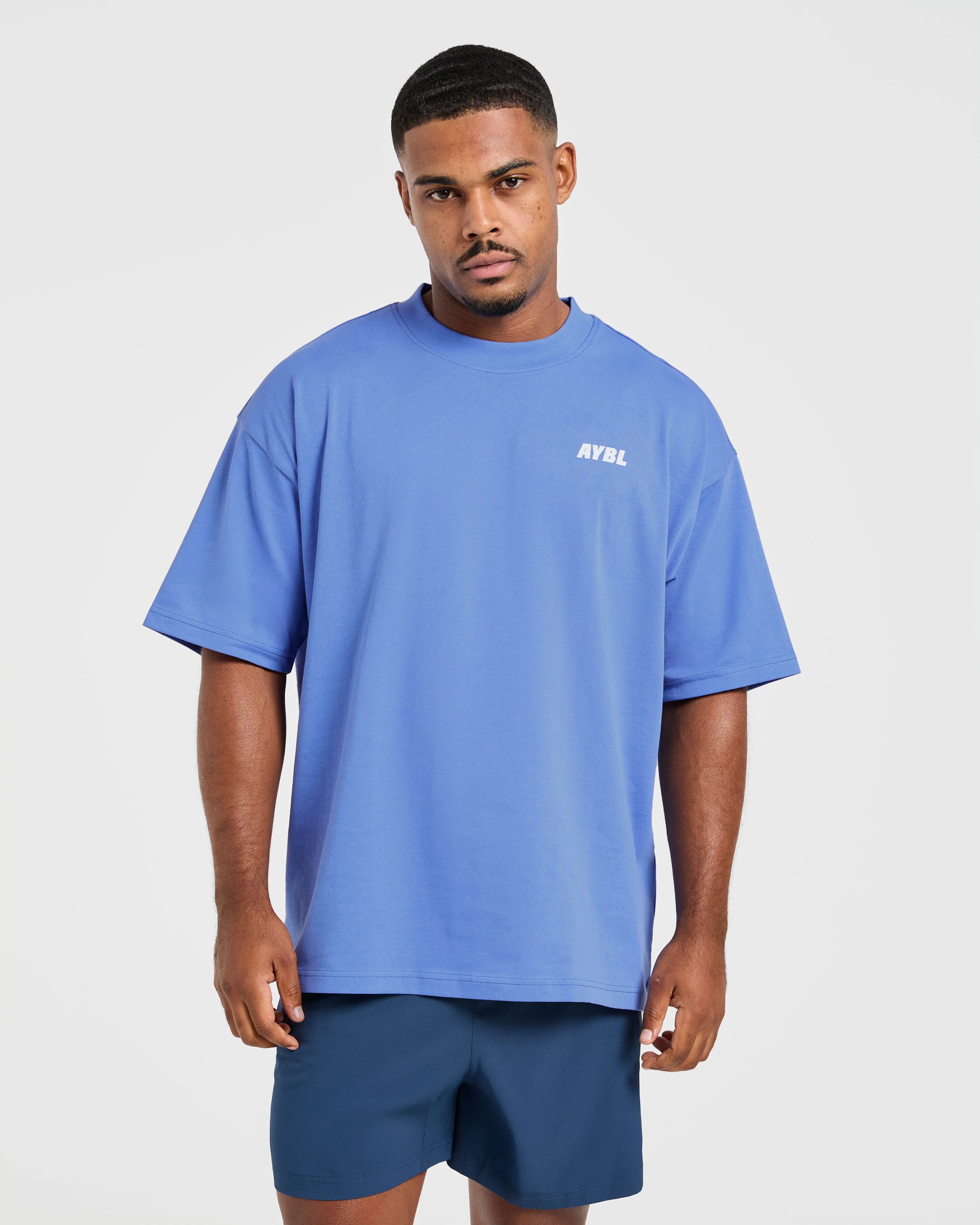 Sportswear Essentials Oversized T Shirt - Indigo Bleu - Image 2