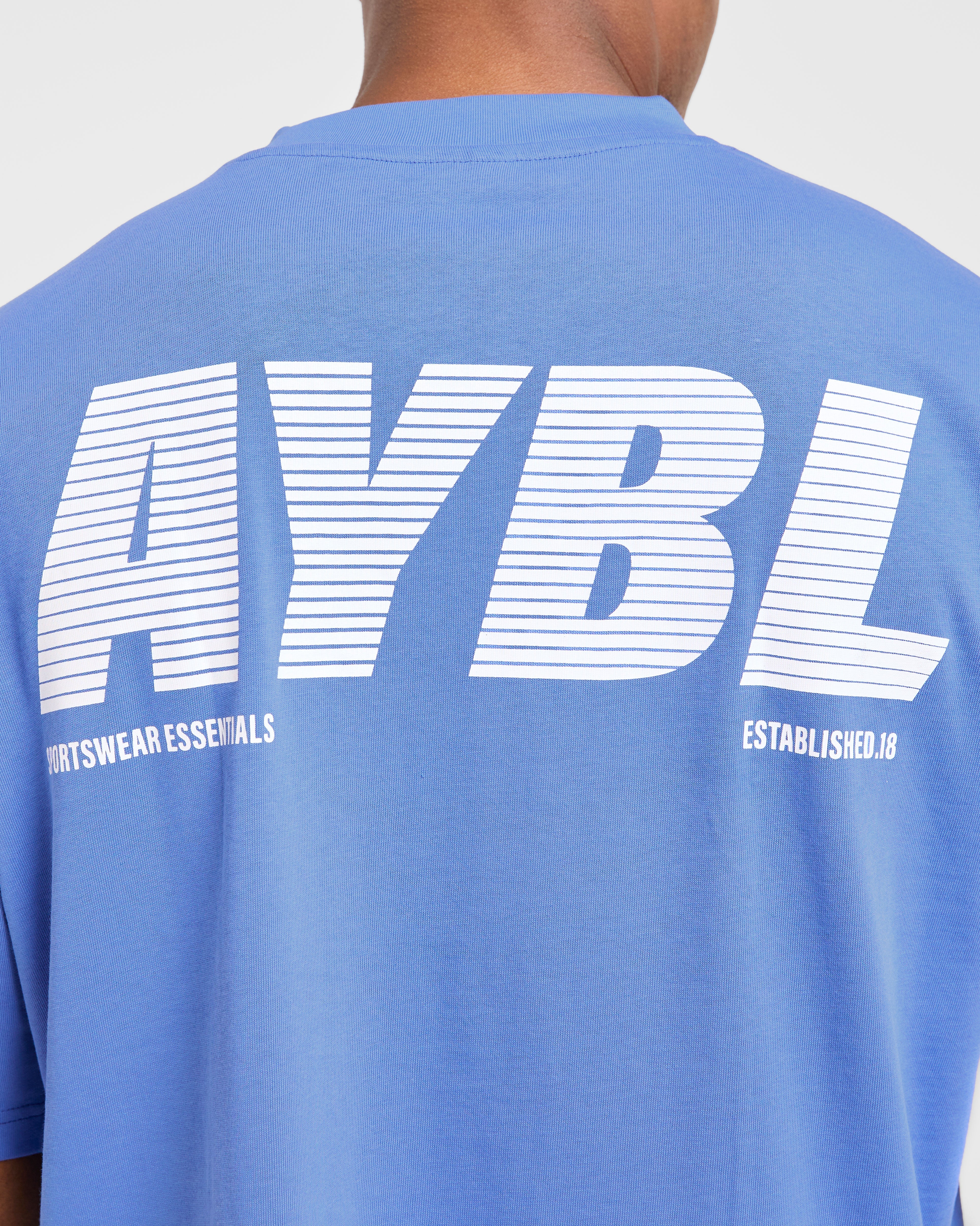 Sportswear Essentials Oversized T Shirt - Indigo Bleu - Image 6