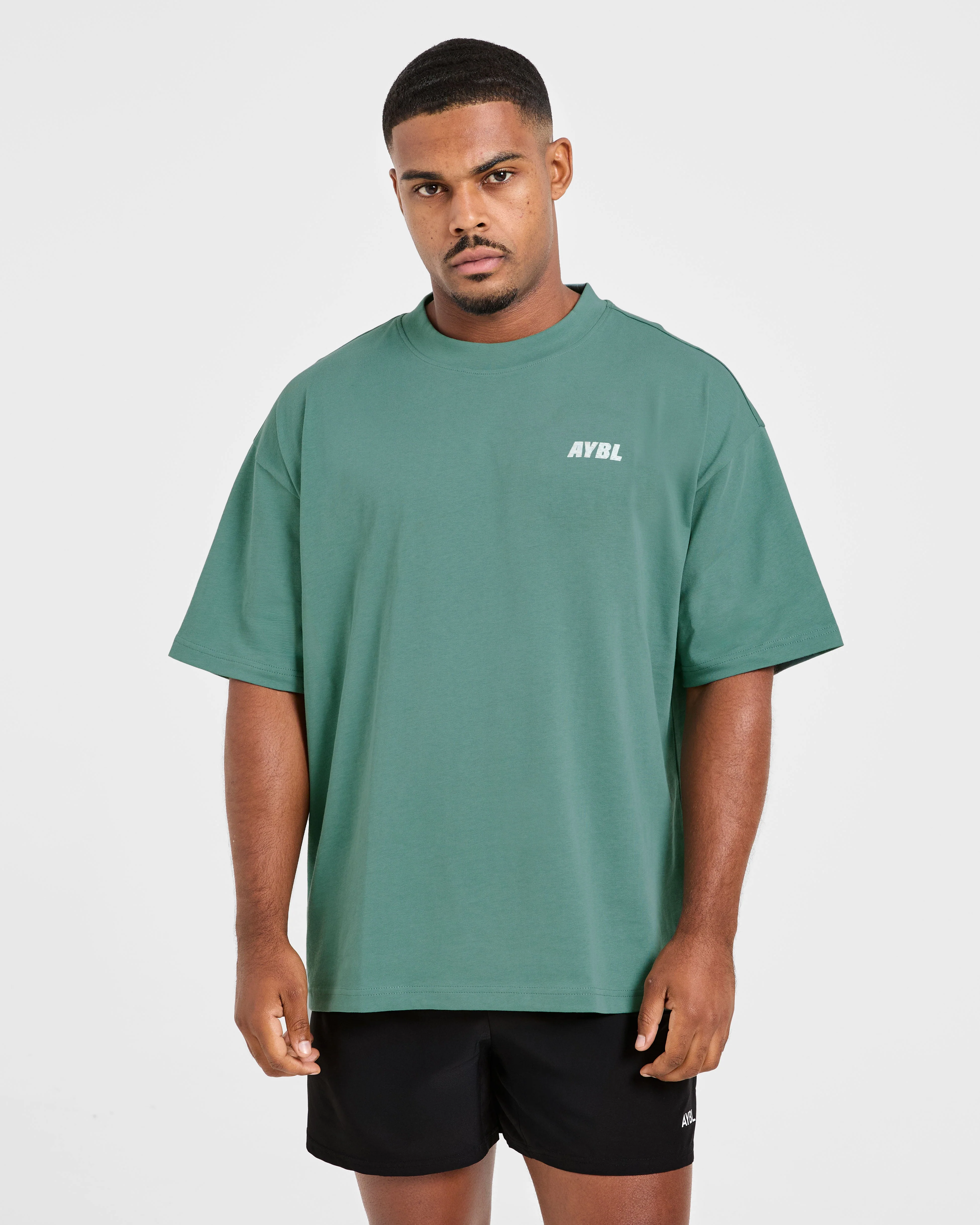 Sportswear Essentials Oversized T Shirt - Ocean Vert - Image 2
