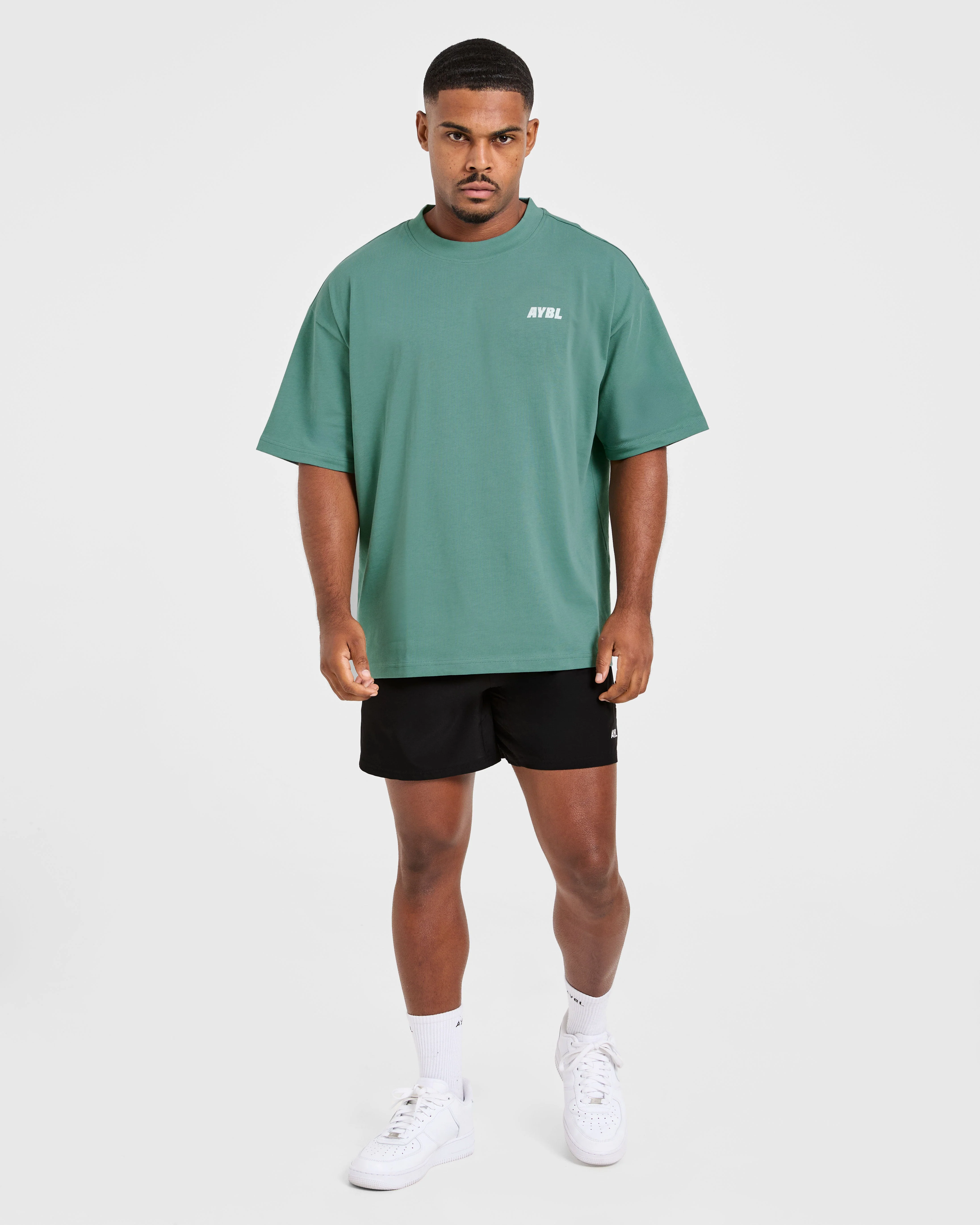 Sportswear Essentials Oversized T Shirt - Ocean Vert - Image 3