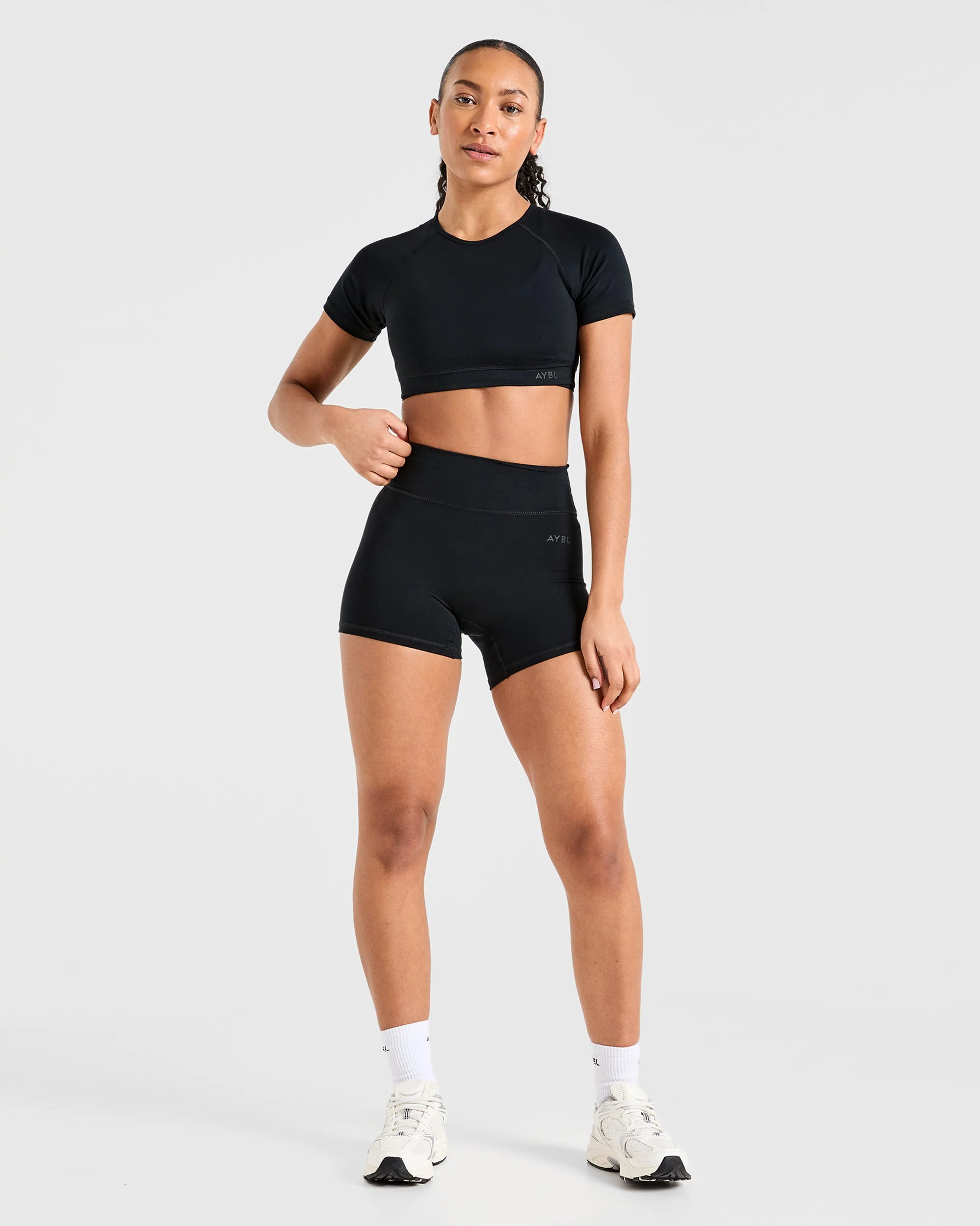Staple Crop Top - Noir - Image 3