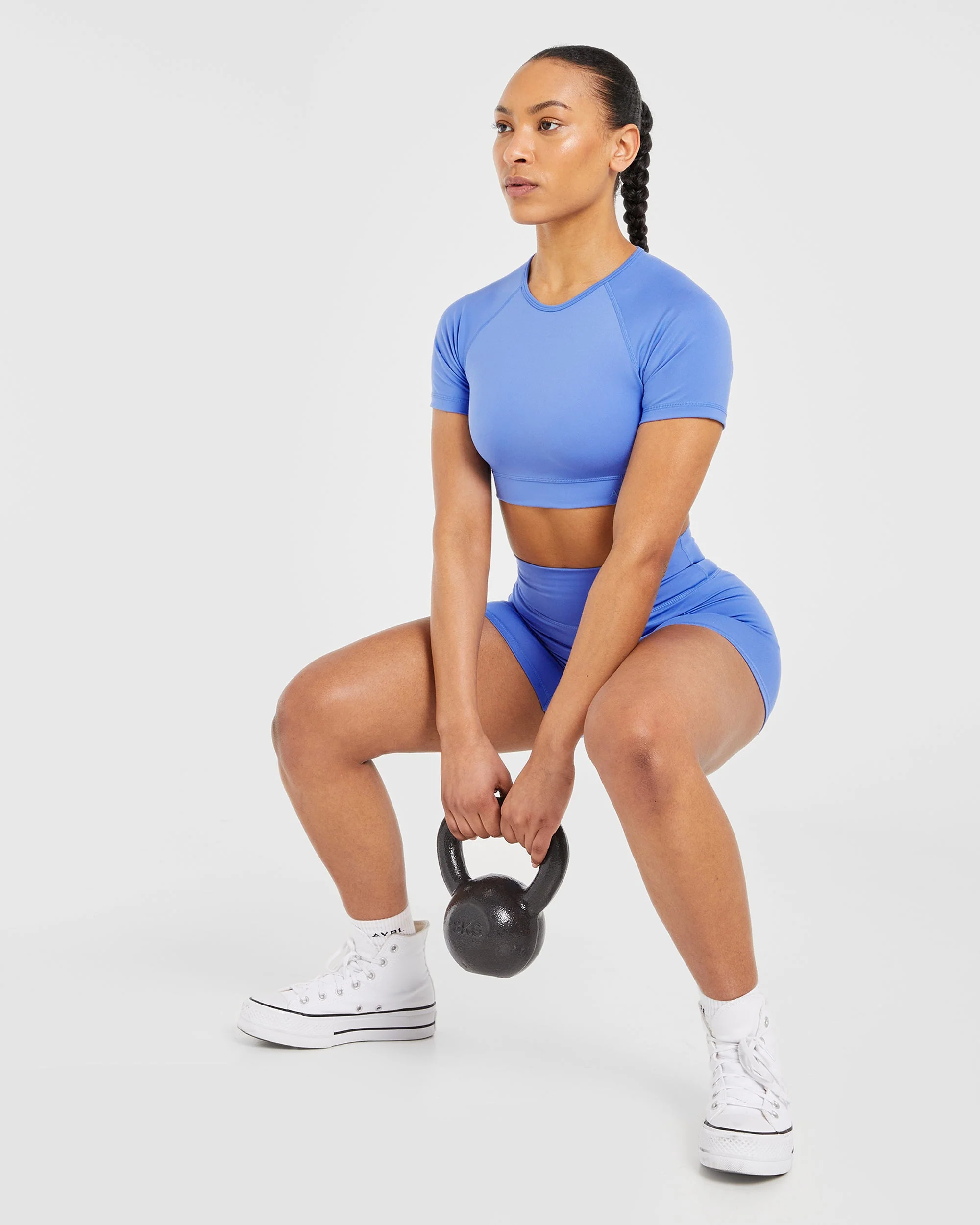 Staple Crop Top - Cobalt Bleu - Image 7