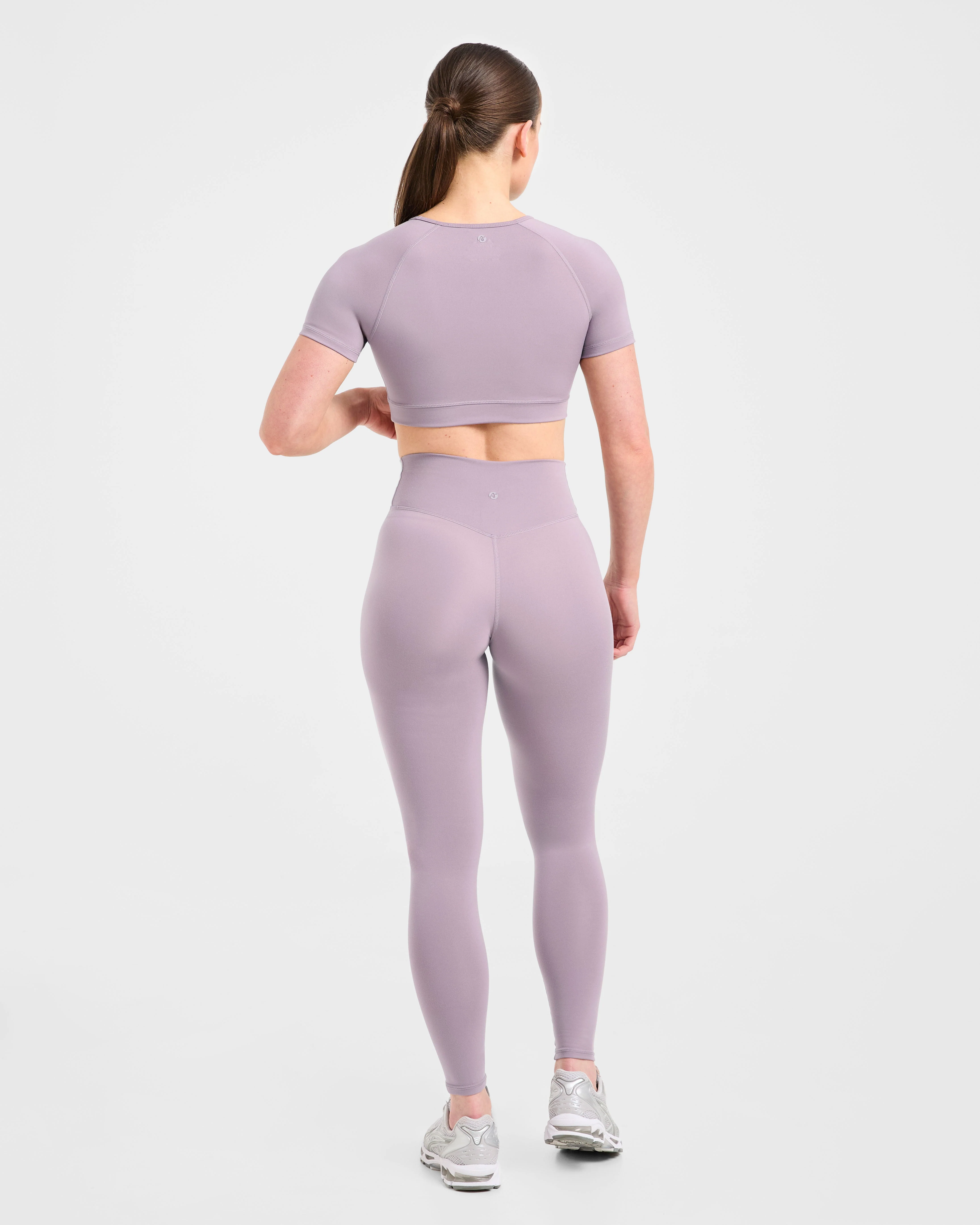 Staple Crop Top - Mauve Violet - Image 4