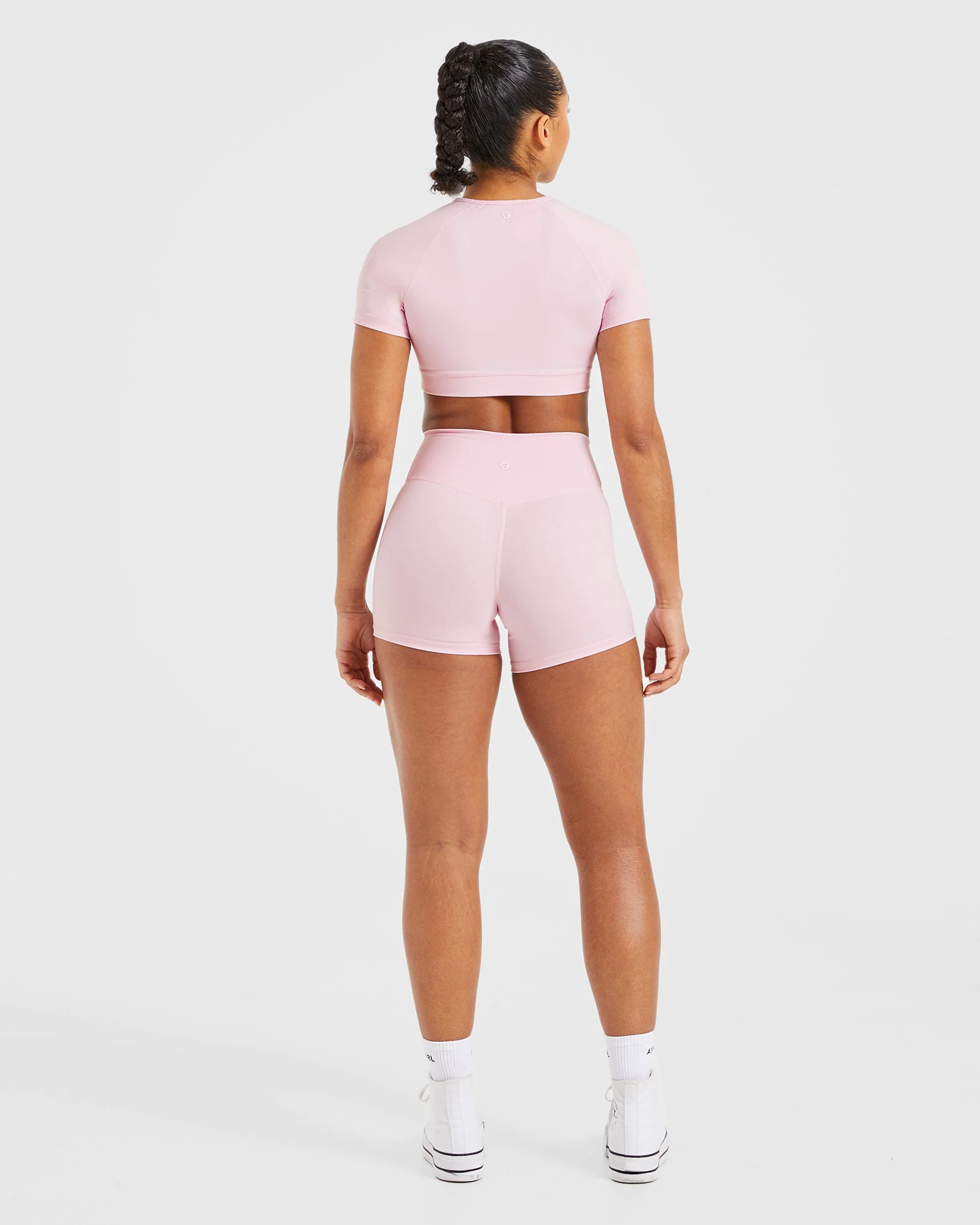 Staple Crop Top - Pastel Rose - Image 4