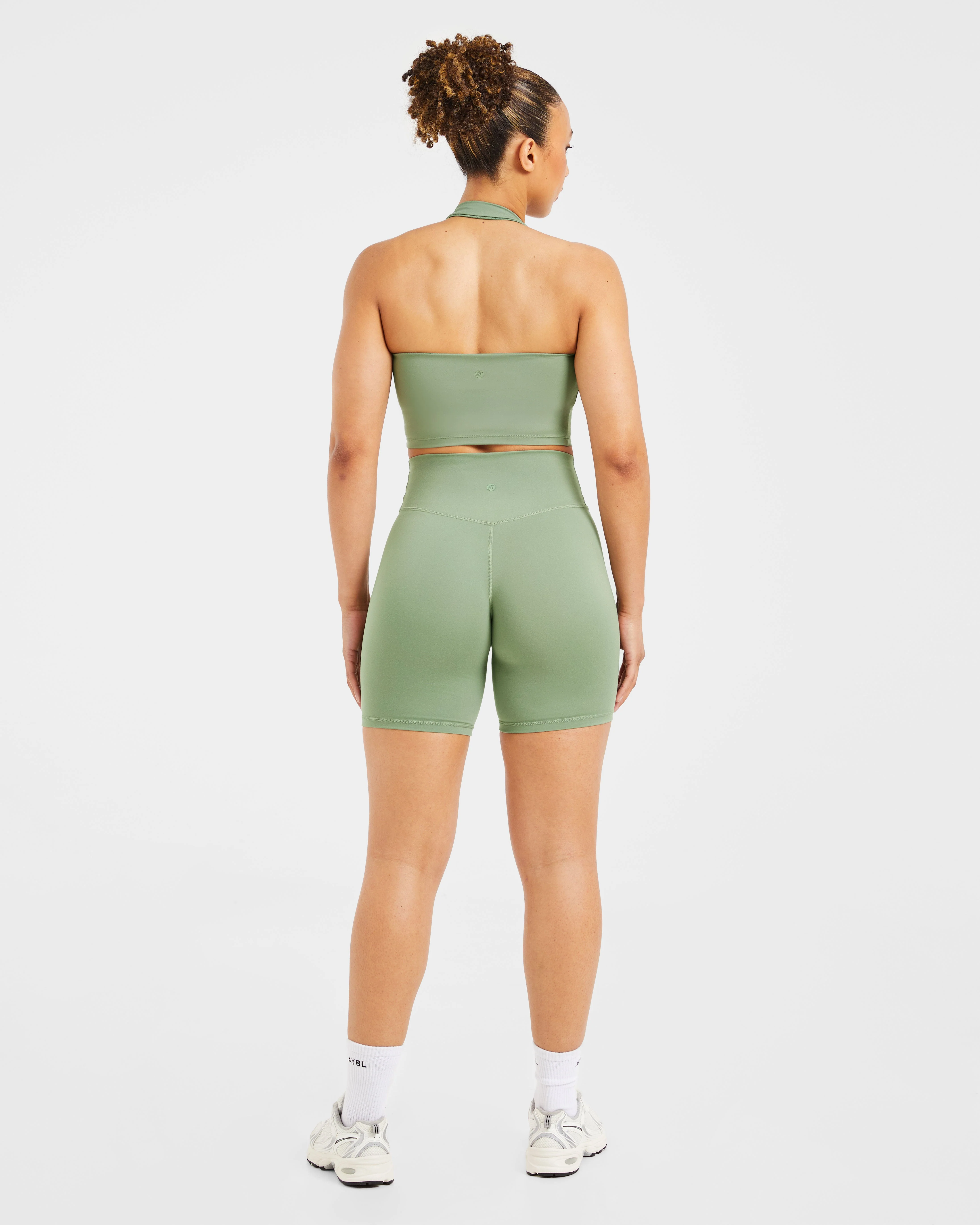 Staple Cycling Shorts - Olive Vert - Image 4