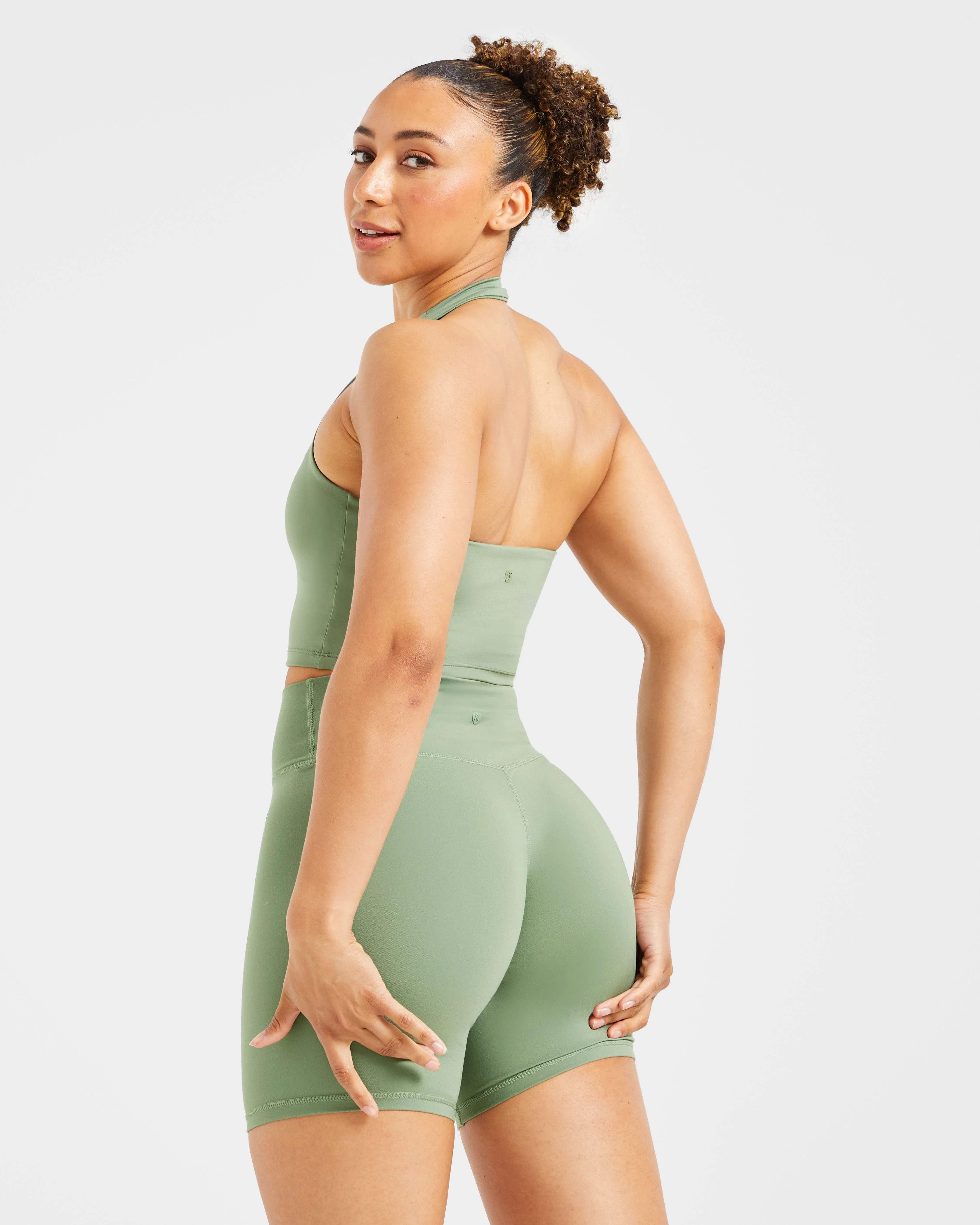 Staple Cycling Shorts - Olive Vert - Image 8