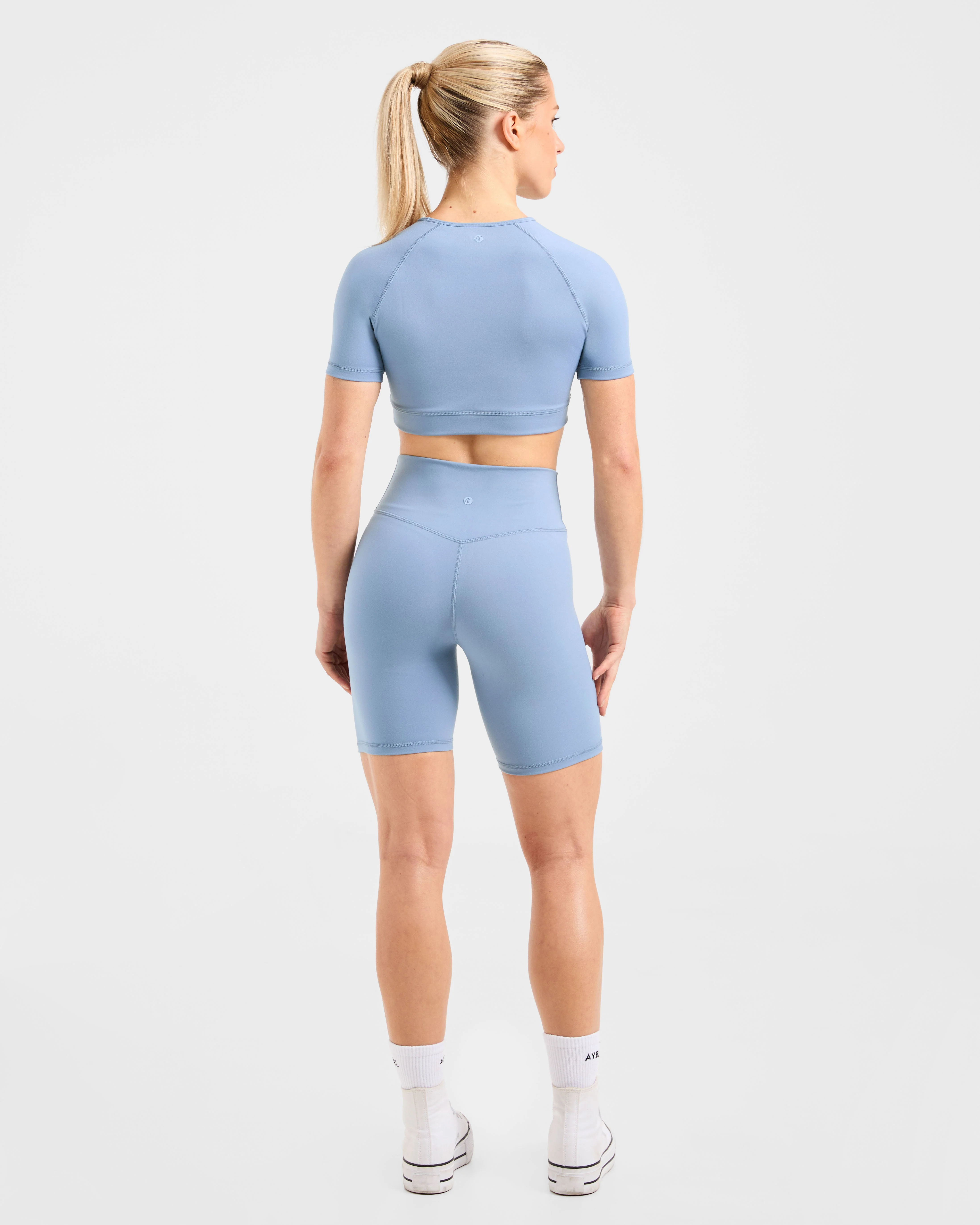 Staple Cycling Shorts - Slate Bleu - Image 4