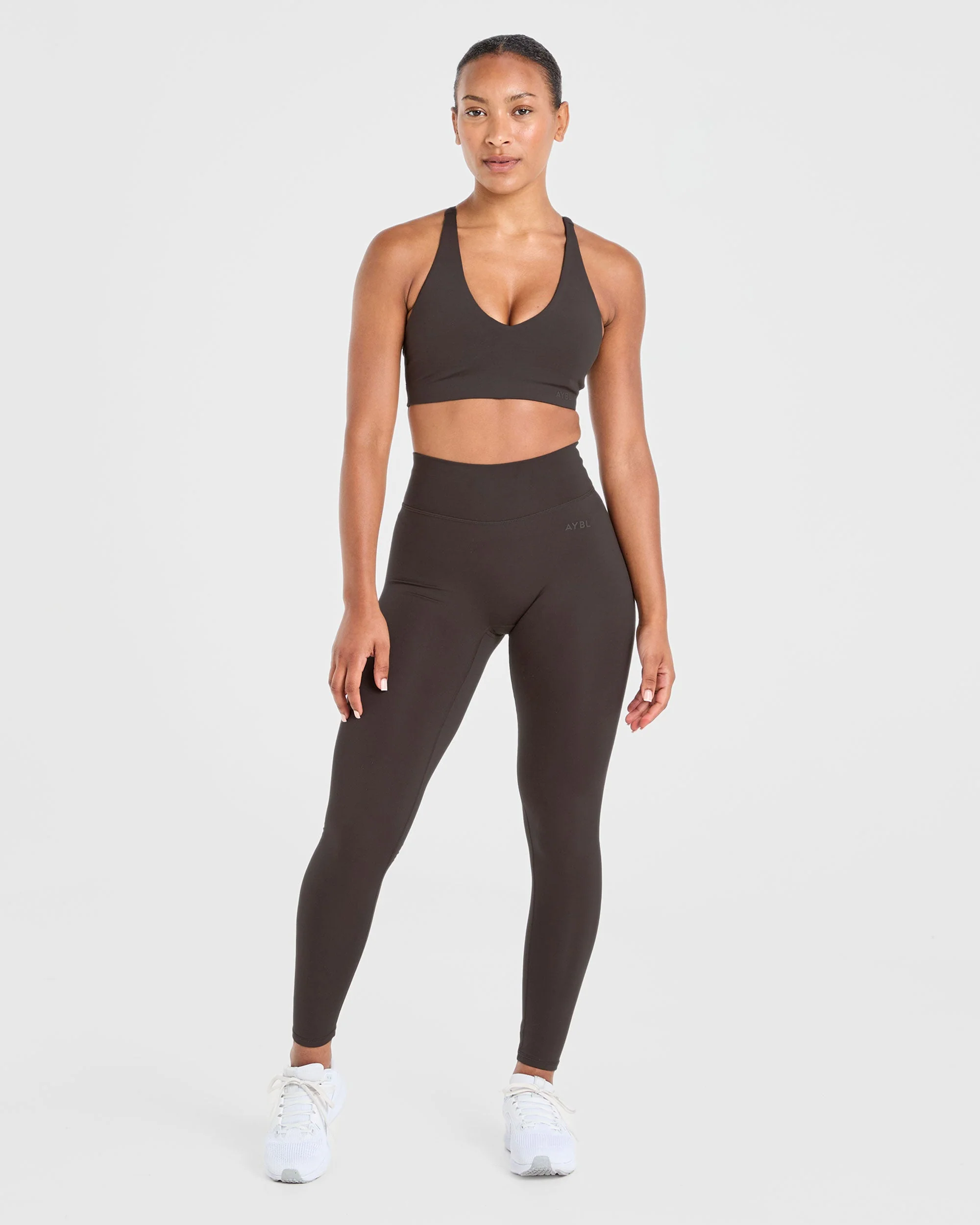 Staple Leggings - Coffee Brun - Image 3