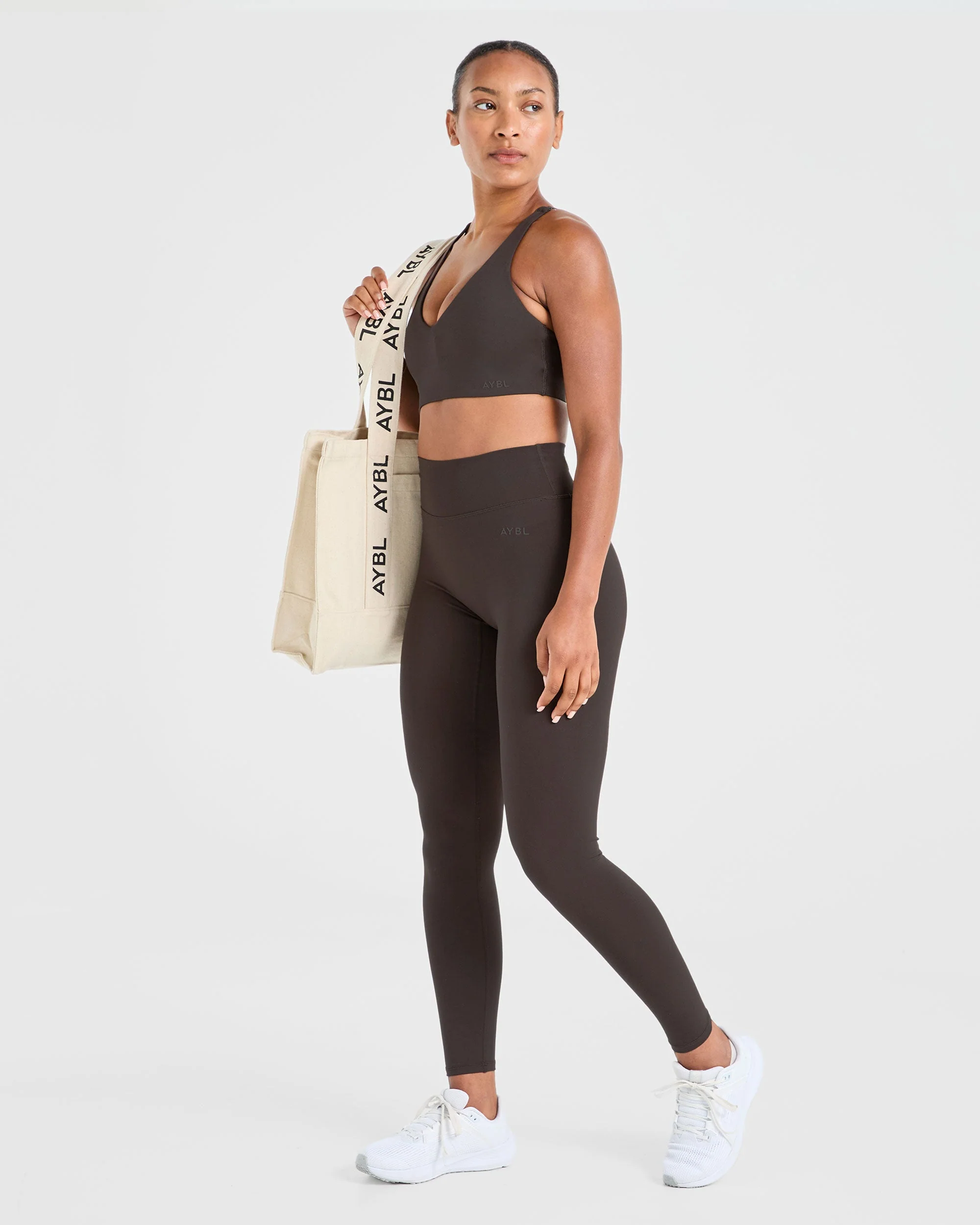 Staple Leggings - Coffee Brun - Image 7
