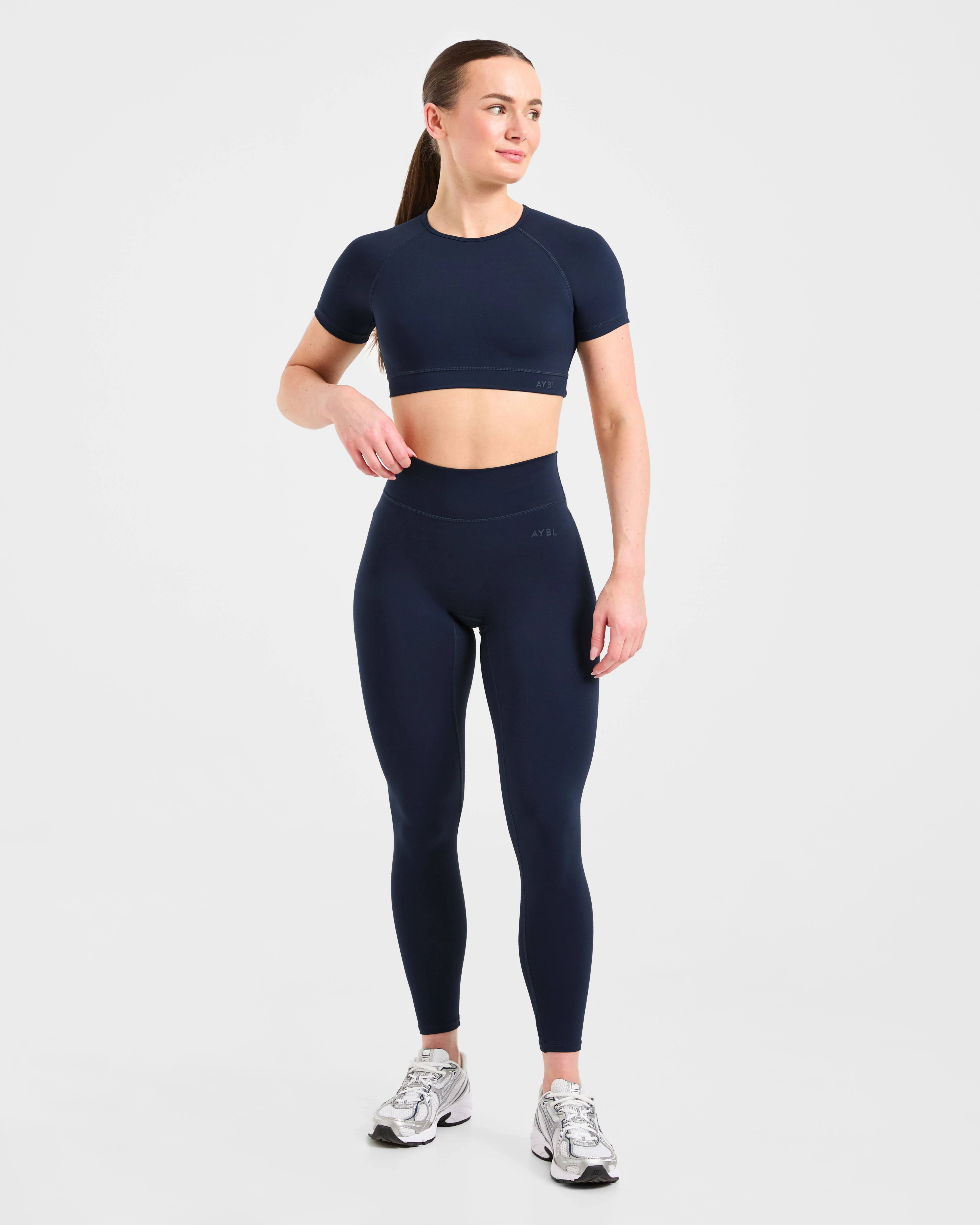 Staple Leggings - Navy - Image 3