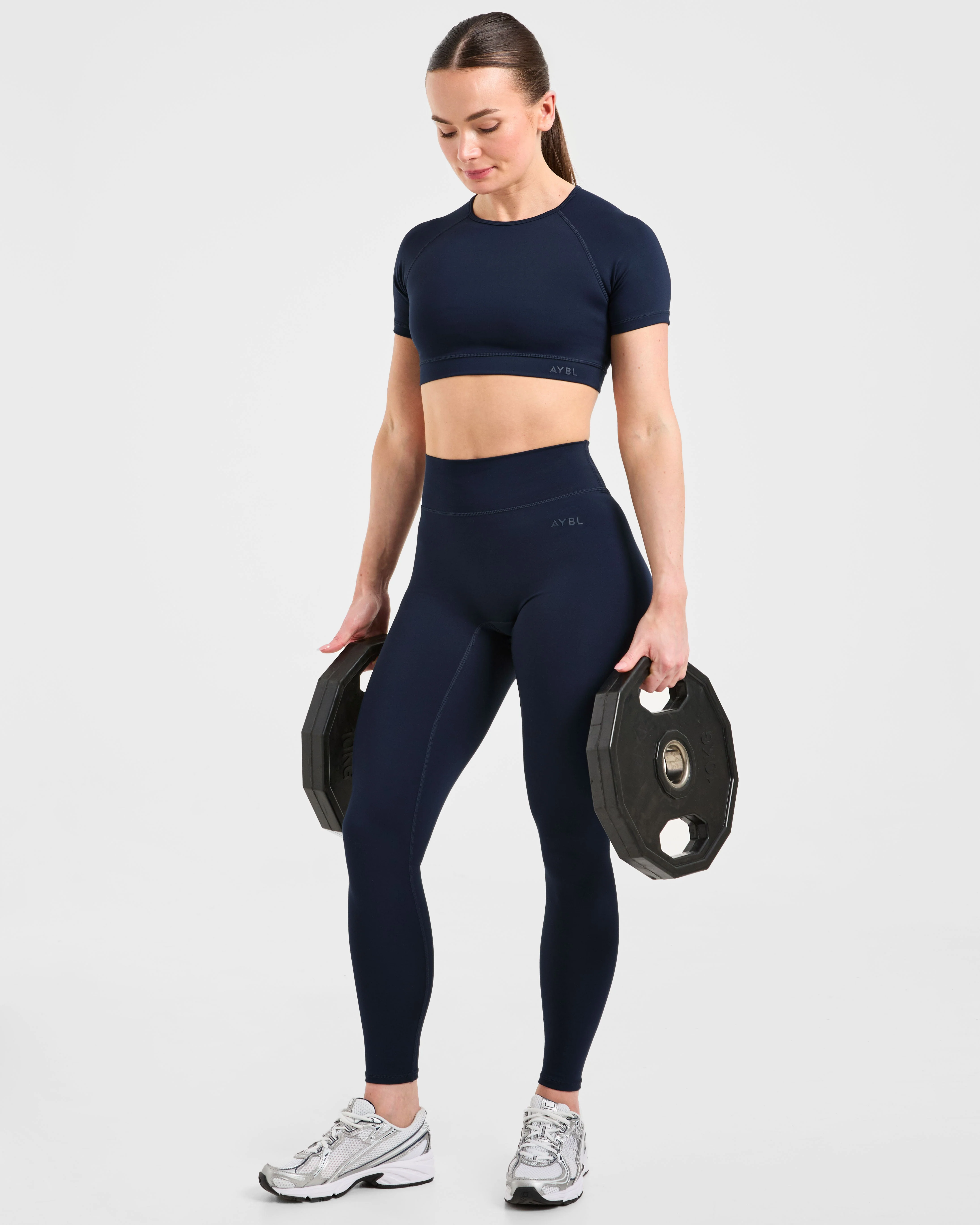 Staple Leggings - Navy - Image 8