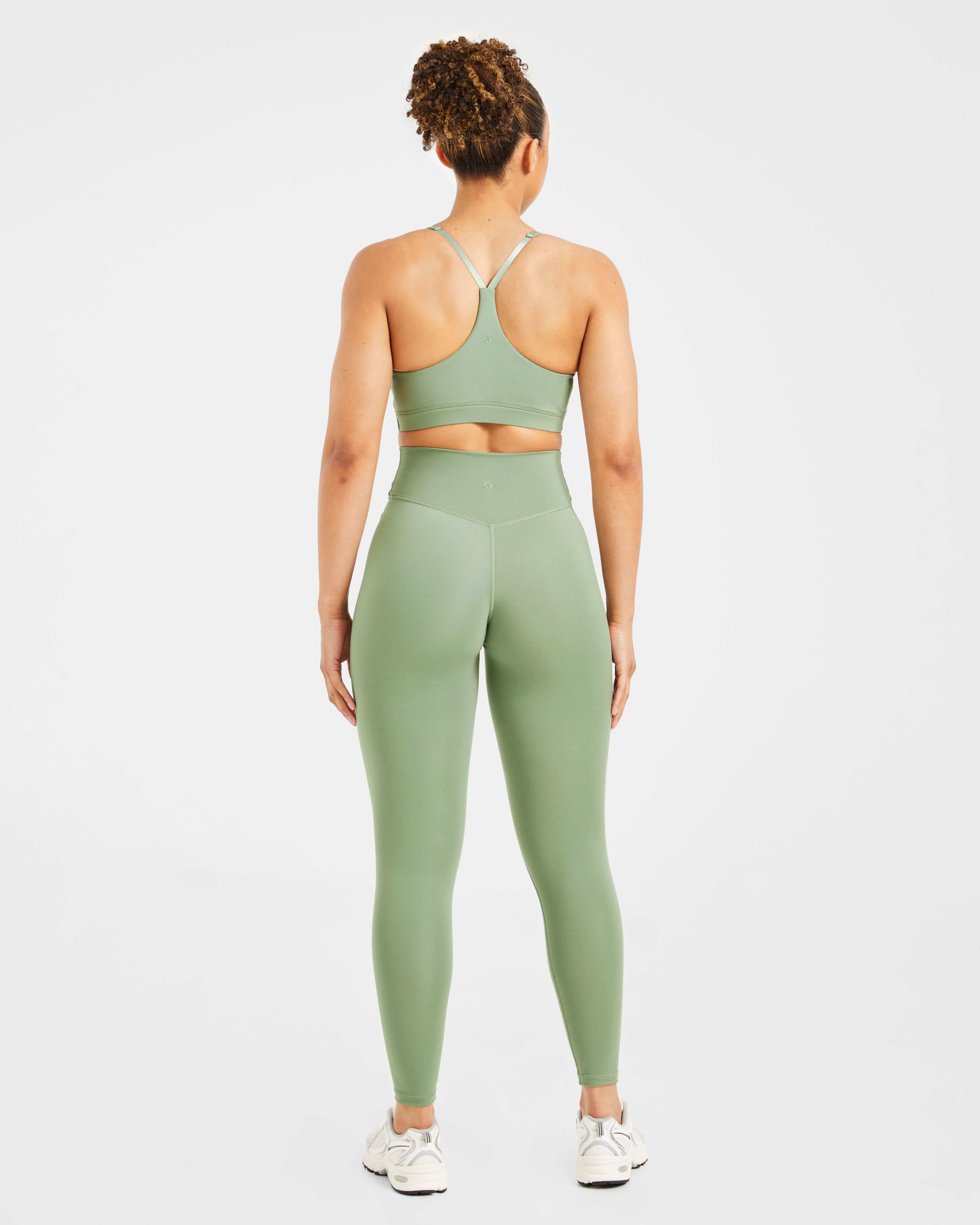 Staple Leggings - Olive Vert - Image 4