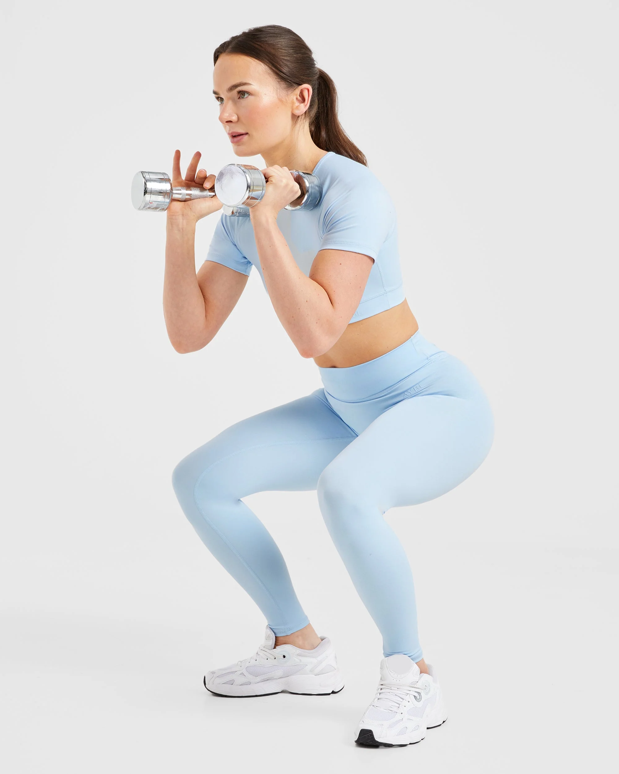 Staple Leggings - Pastel Bleu - Image 7