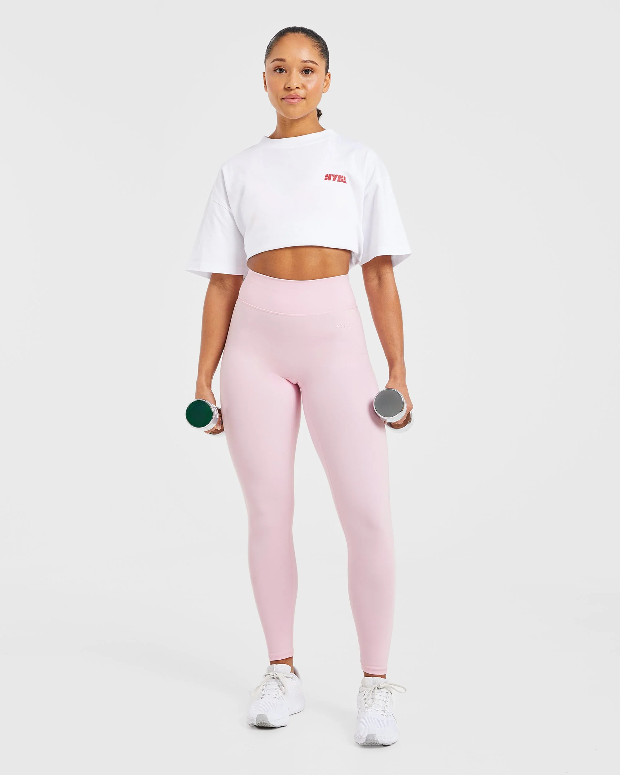 Staple Leggings - Pastel Rose - Image 8