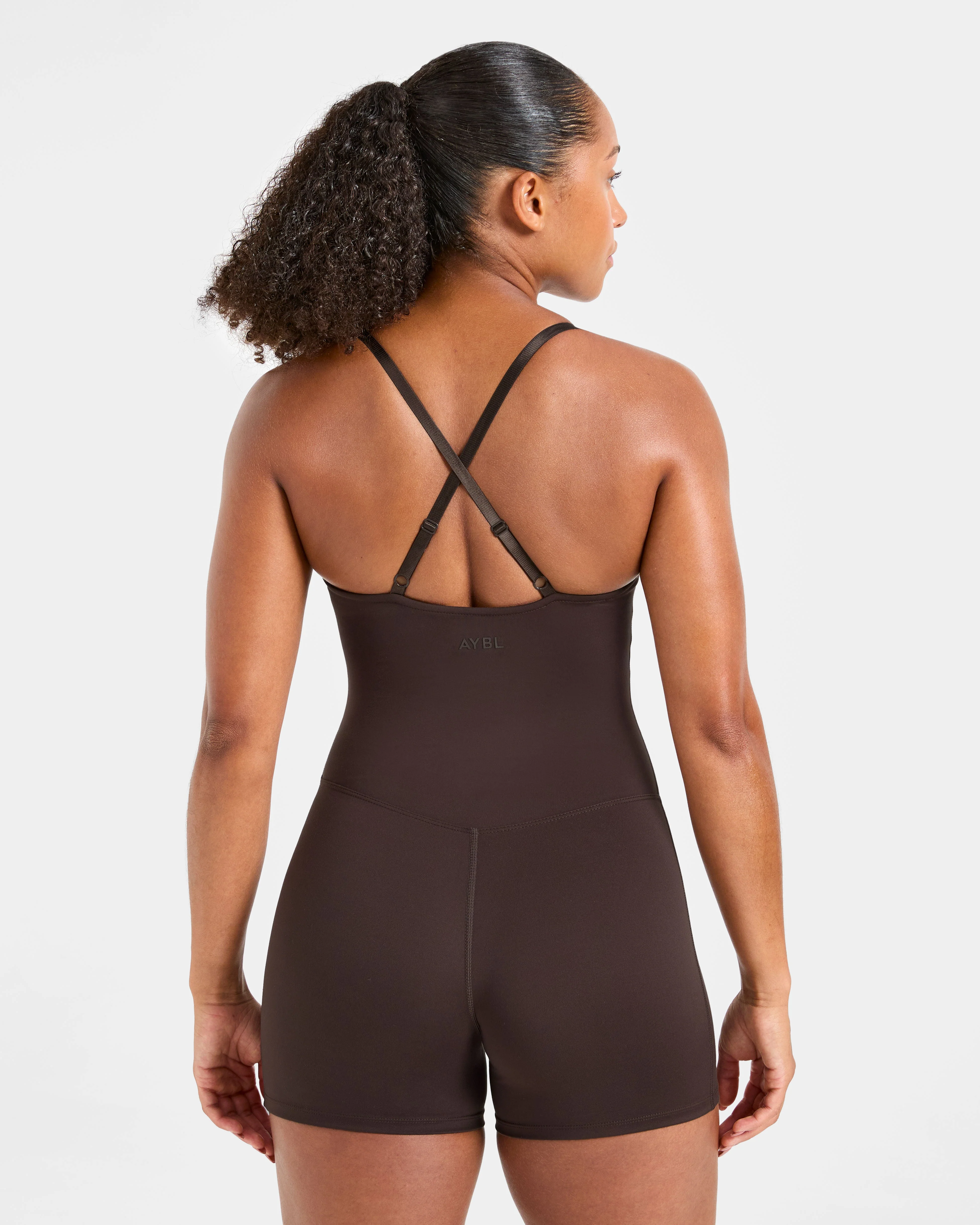 Staple Shorts All In One - Coffee Marron - Image 2