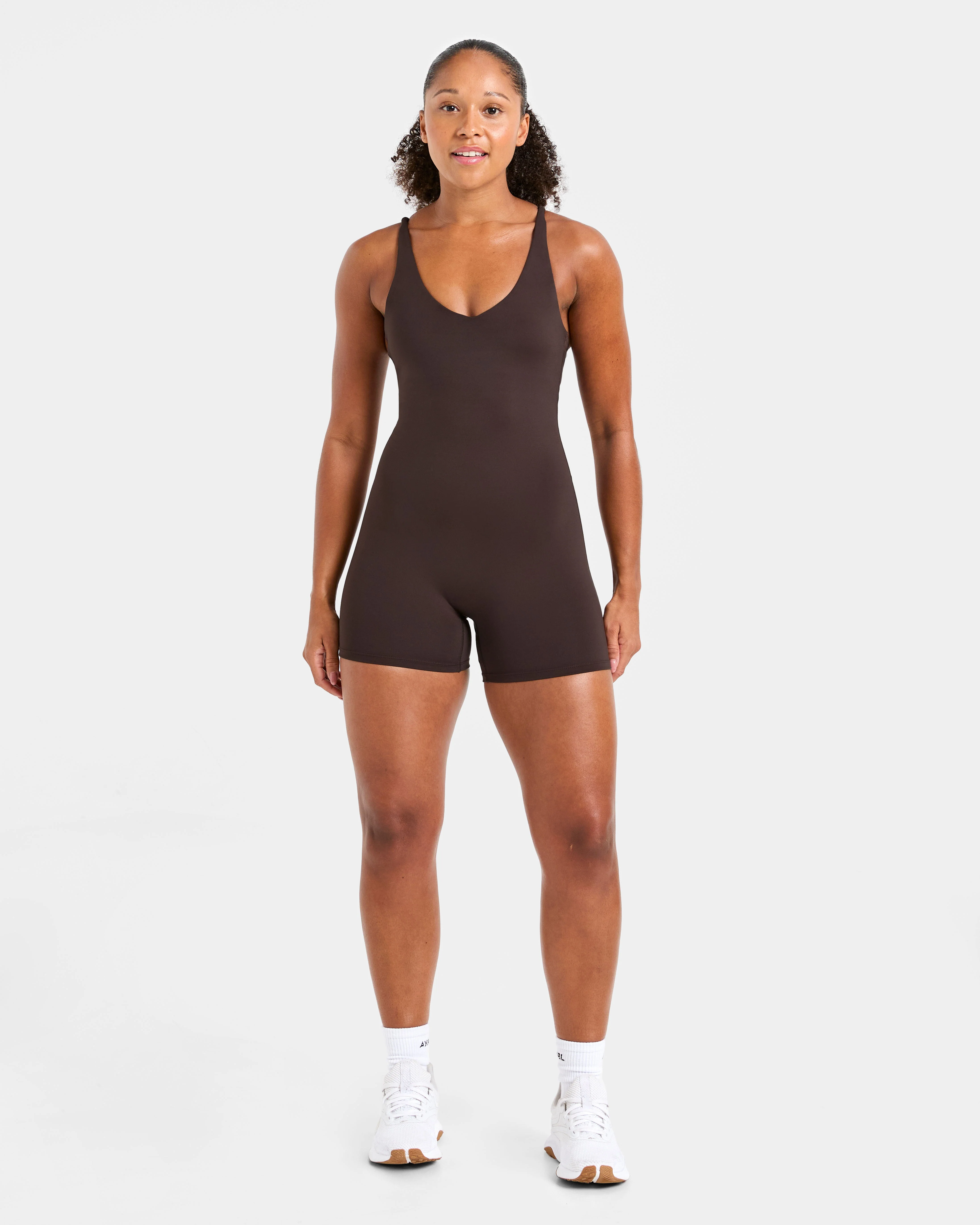 Staple Shorts All In One - Coffee Marron - Image 3