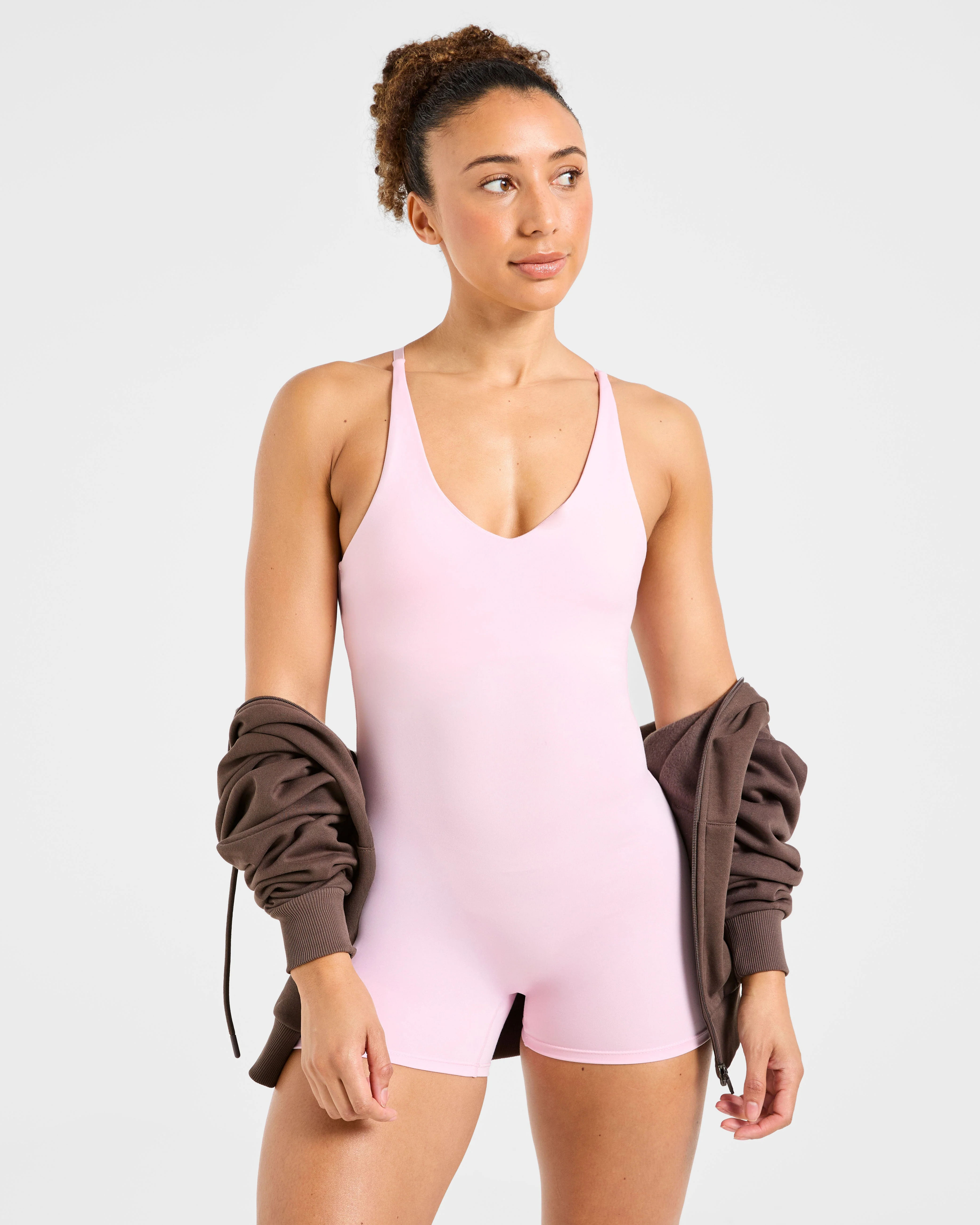 Staple Shorts All In One - Pastel Rose - Image 8