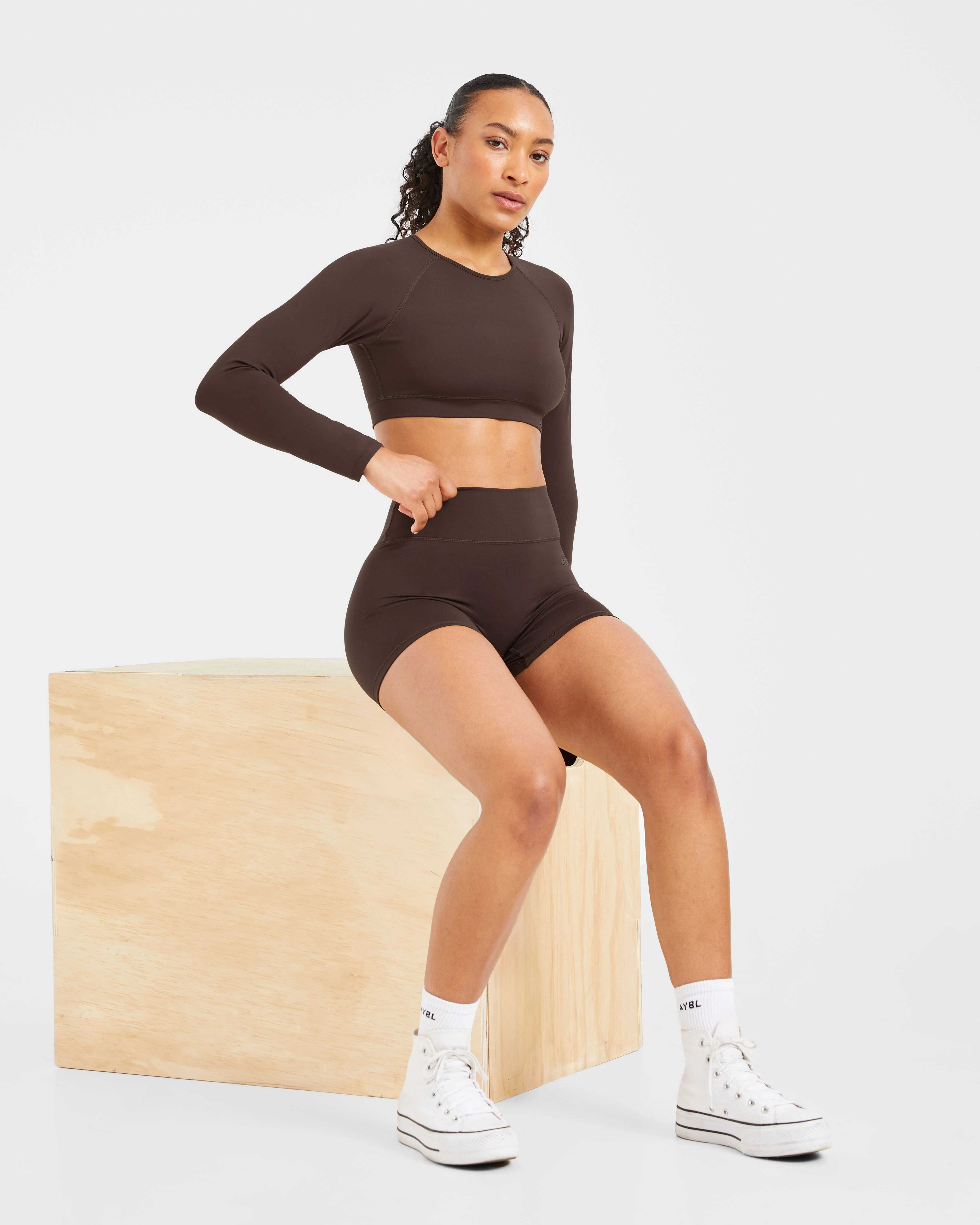 Staple Shorts - Coffee Brun - Image 8