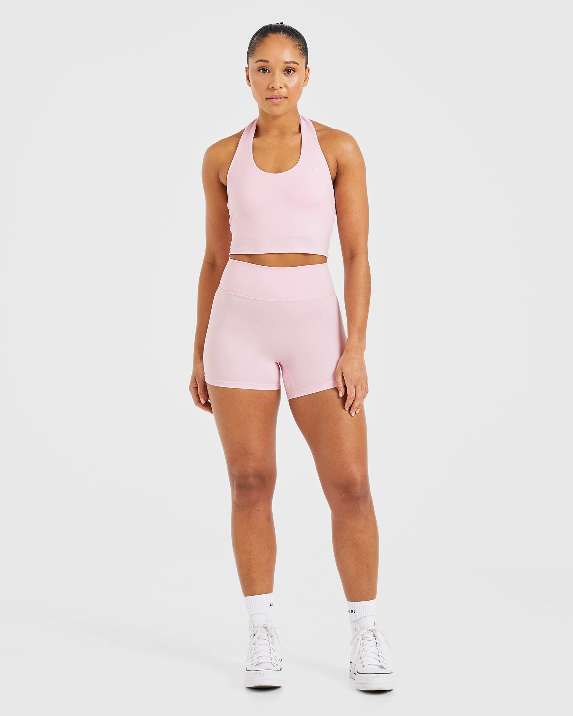 Staple Shorts - Pastel Rose - Image 3