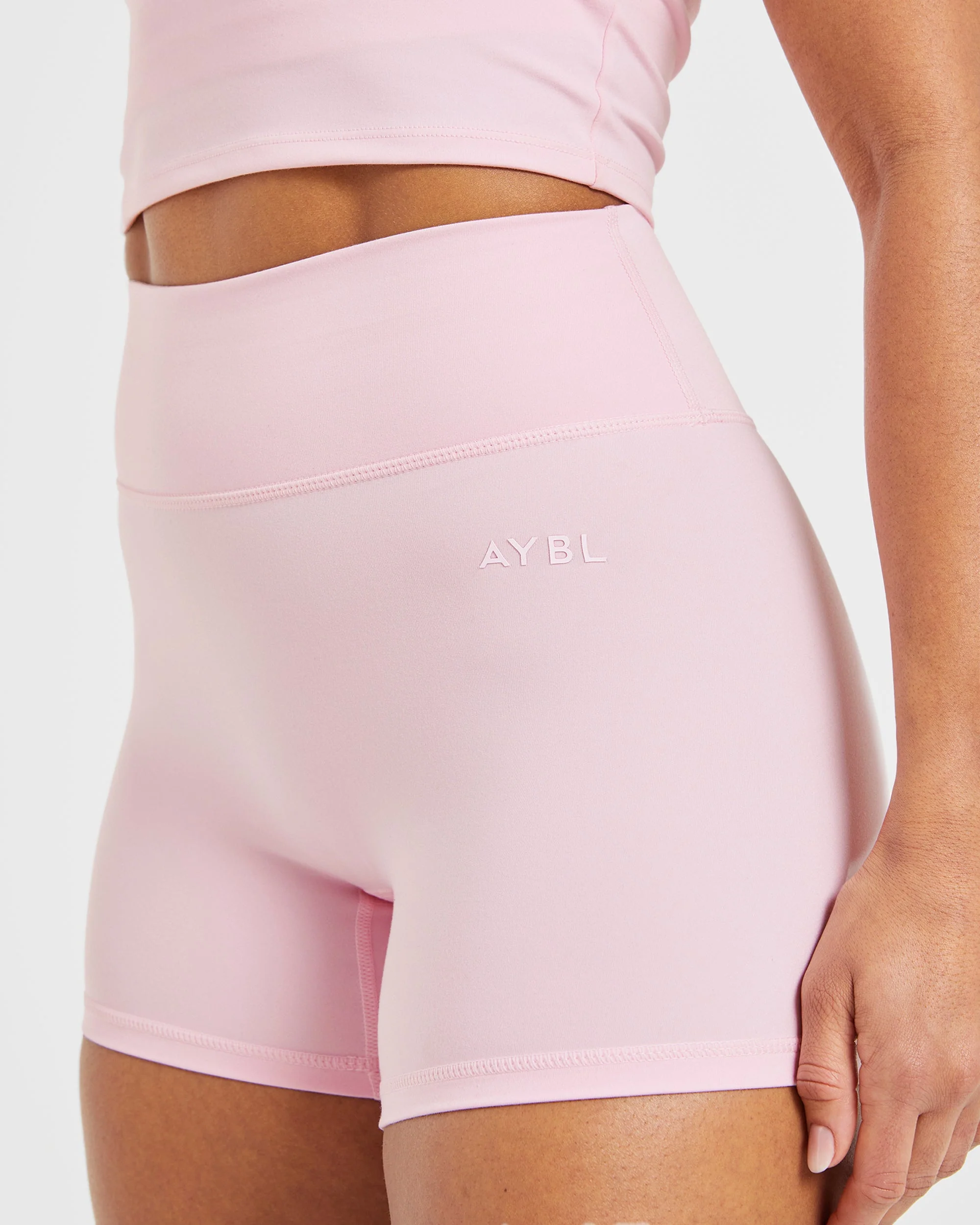 Staple Shorts - Pastel Rose - Image 5