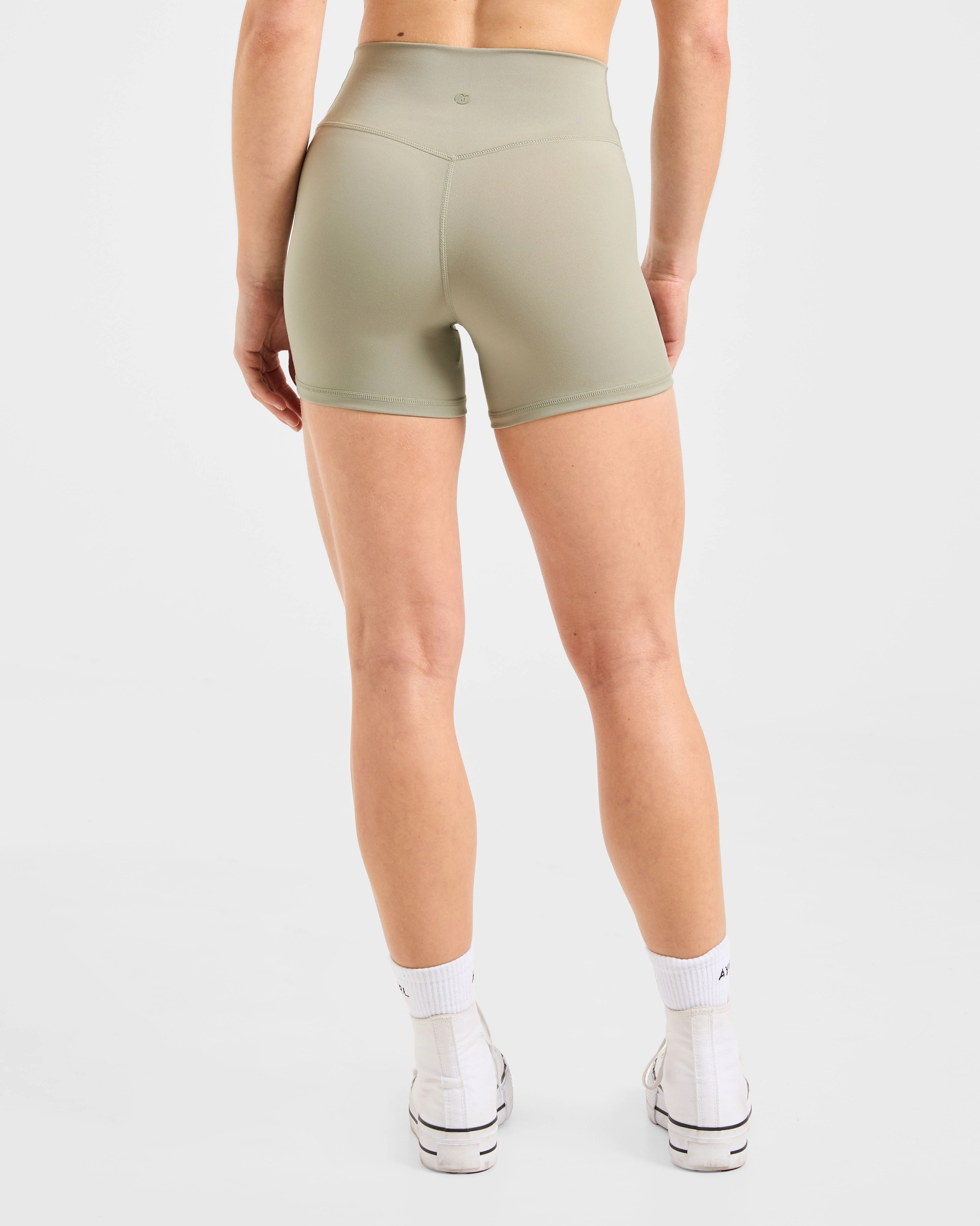 Staple Shorts - Washed Olive - Image 2