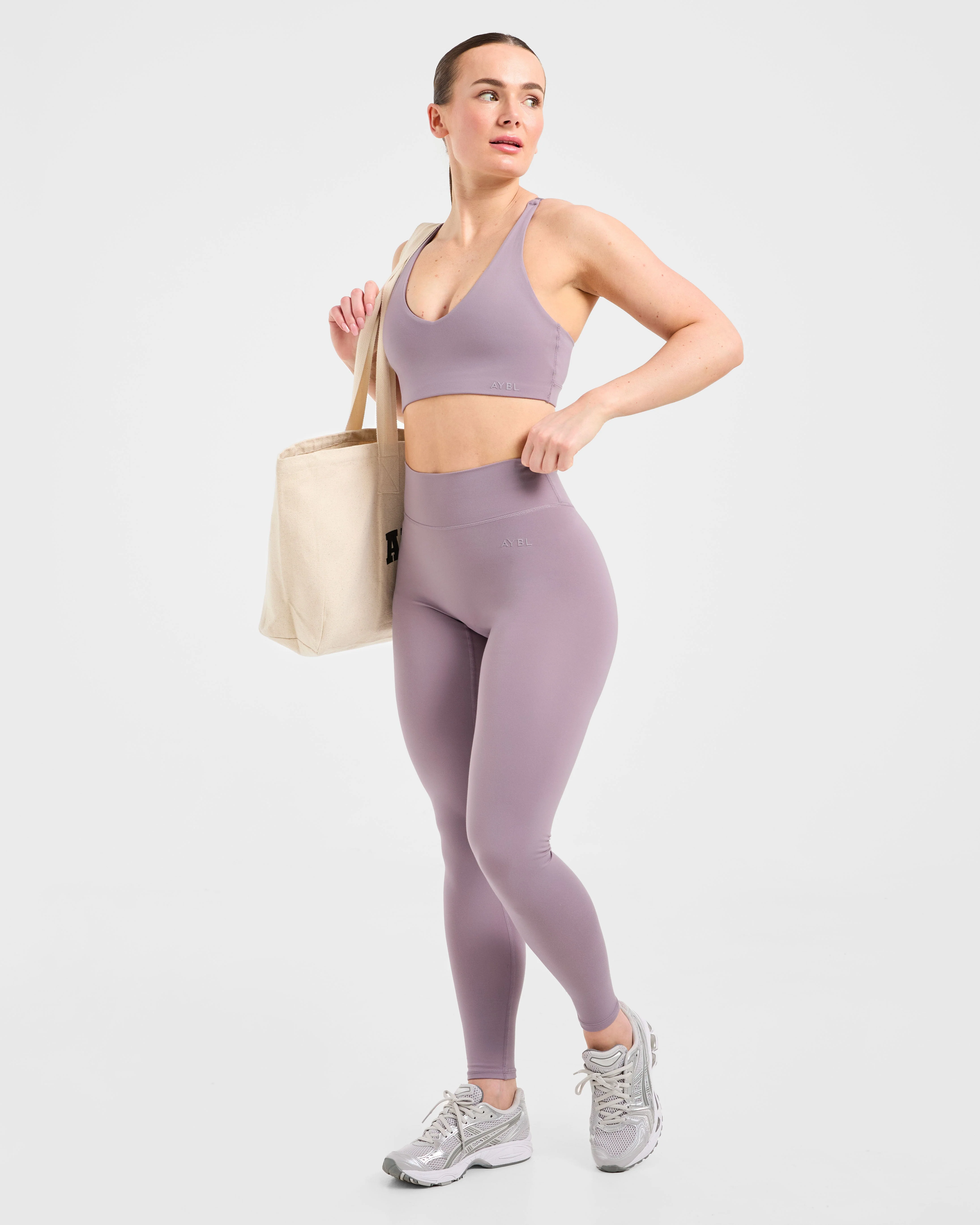 Staple Sports Bra - Mauve Violet - Image 8