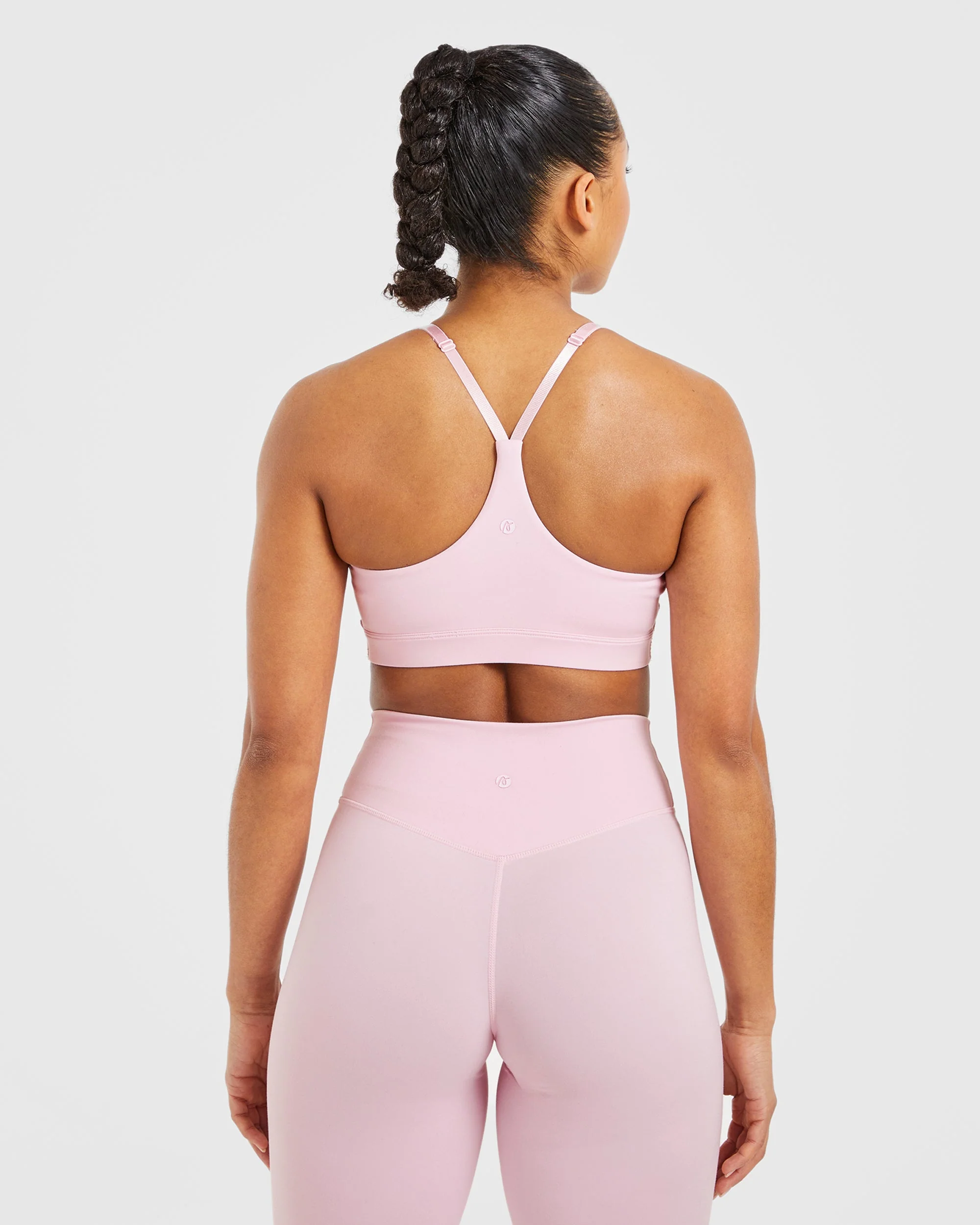 Staple Sports Bra - Pastel Rose - Image 2
