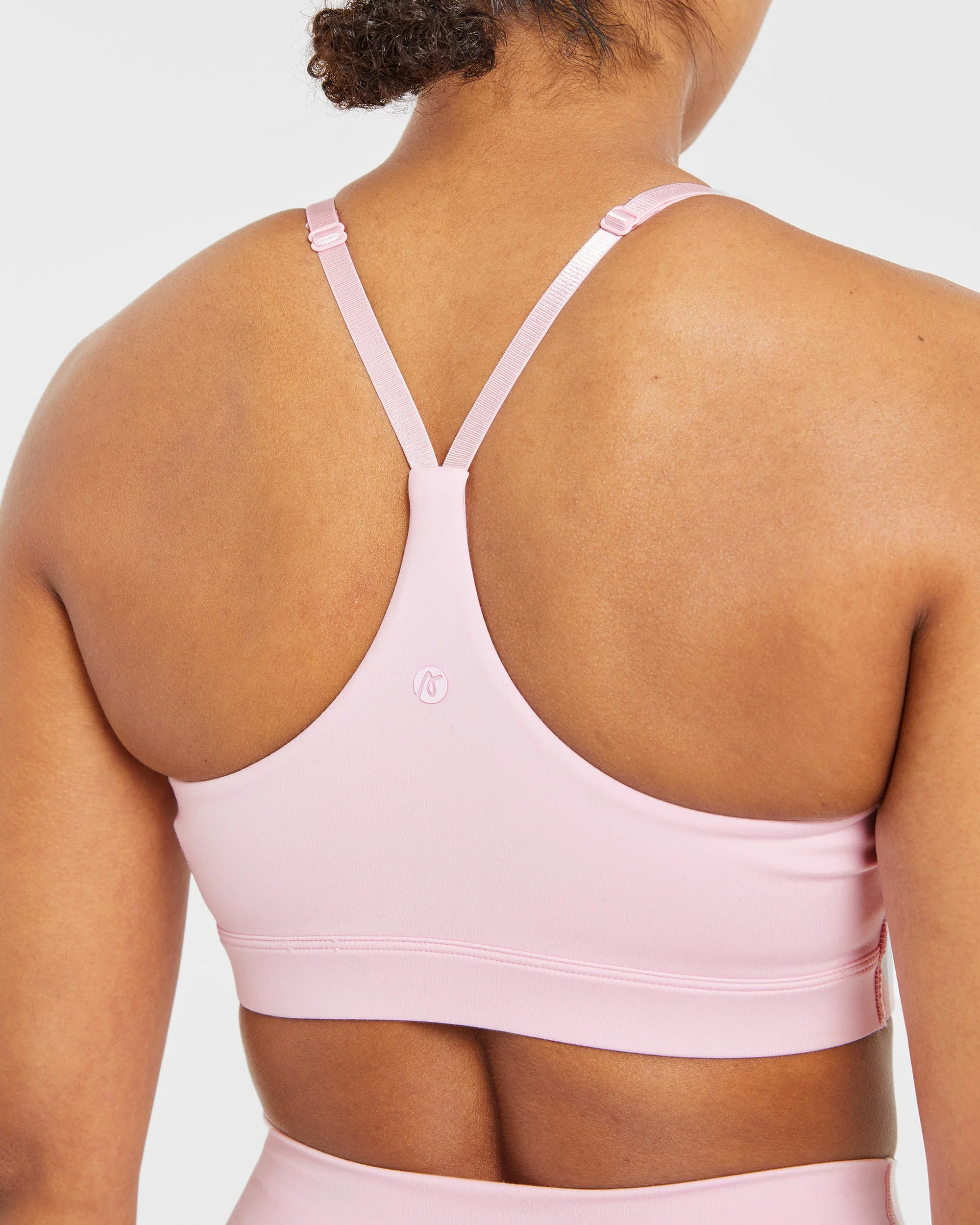 Staple Sports Bra - Pastel Rose - Image 6