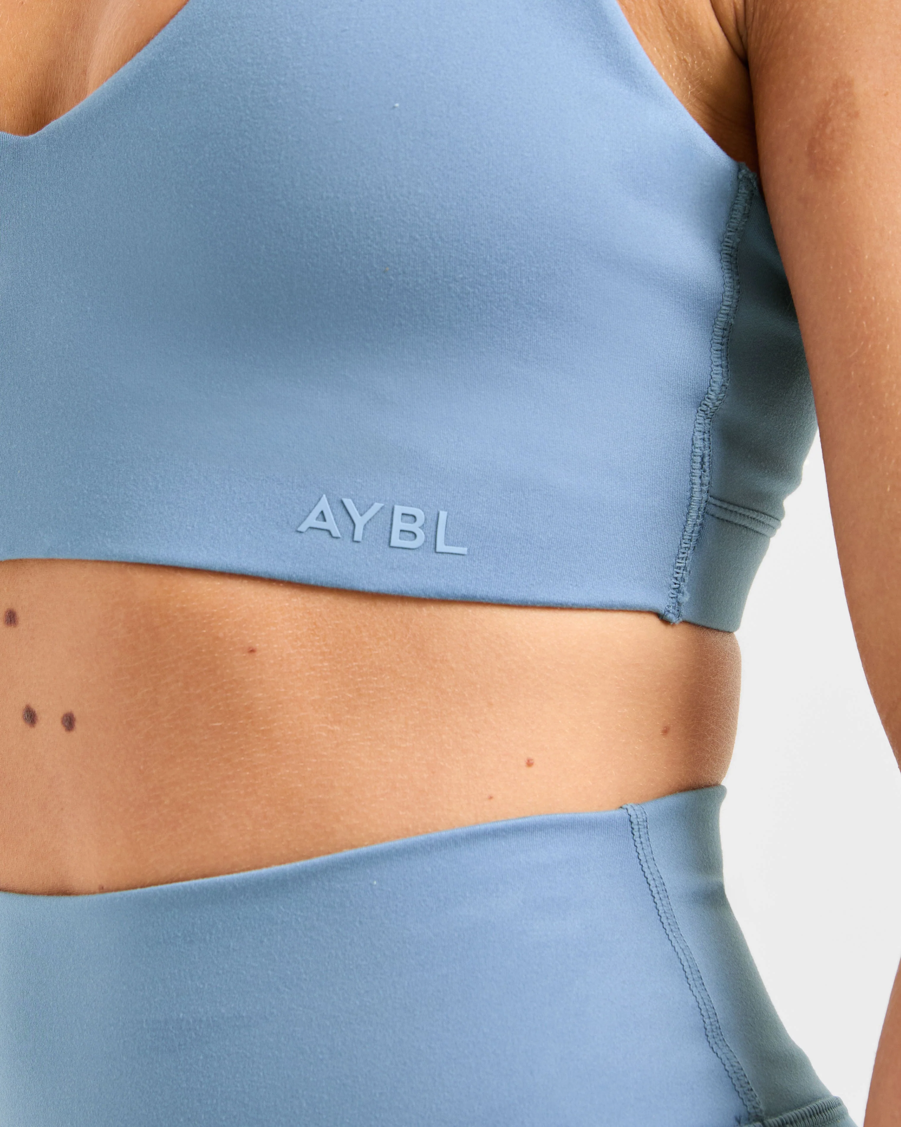 Staple Sports Bra - Slate Bleu - Image 5
