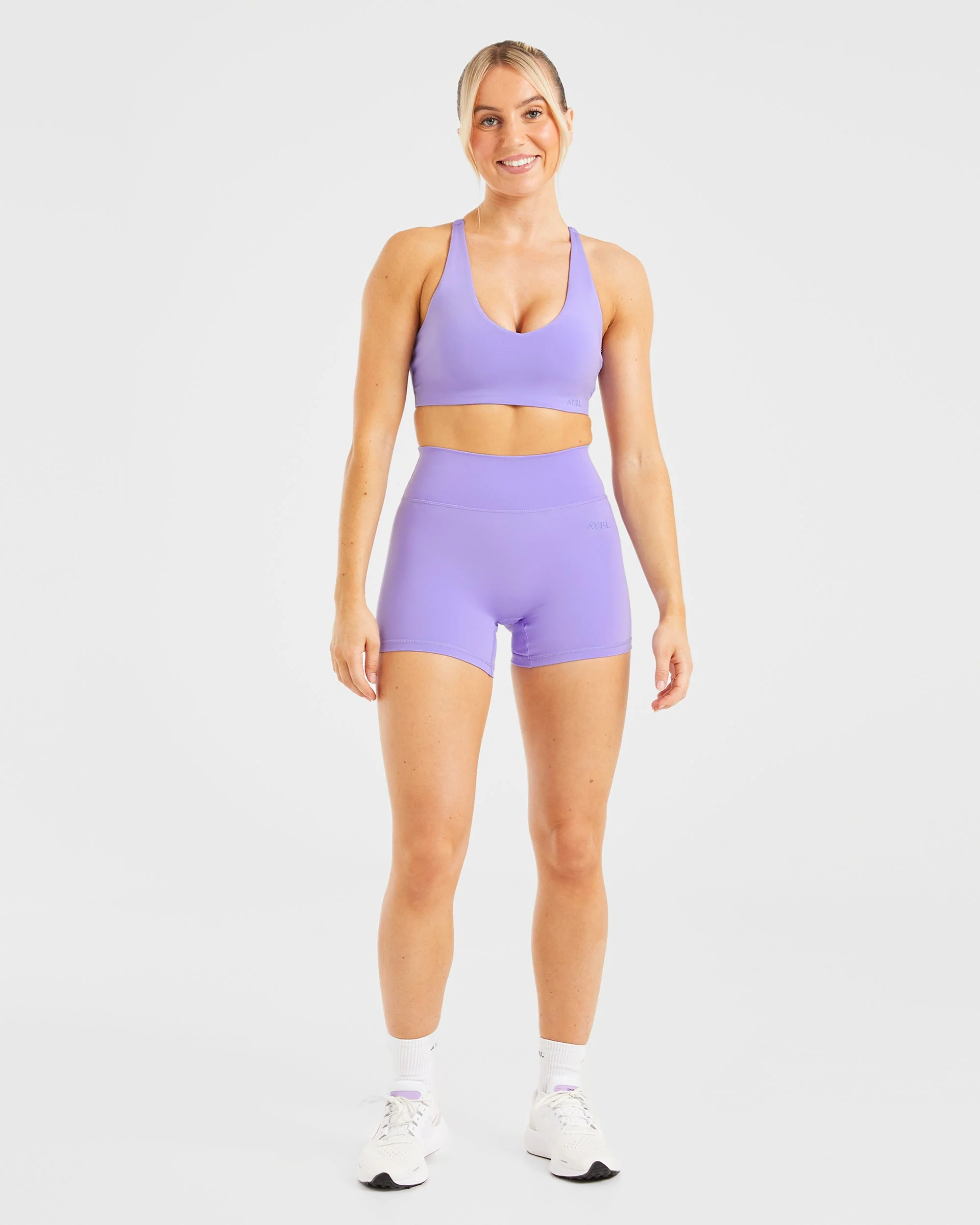 Staple Sports Bra - Vibrant Violet - Image 3