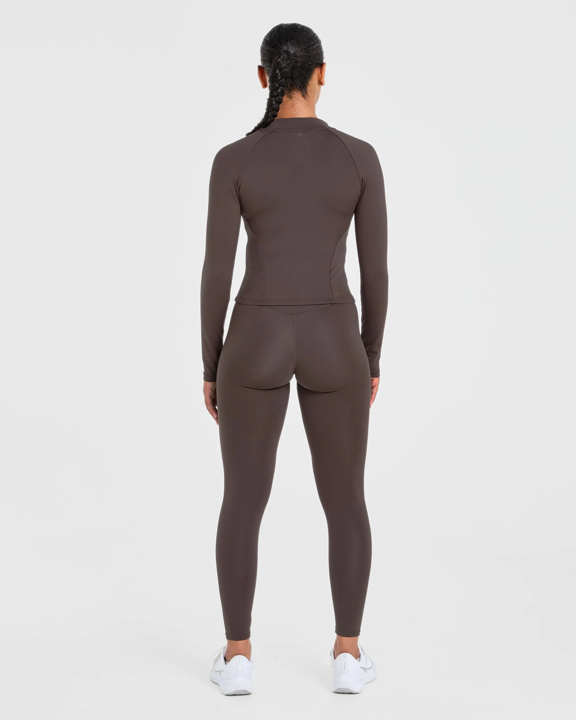 Staple Zip Jacket - Coffee Brun - Image 4