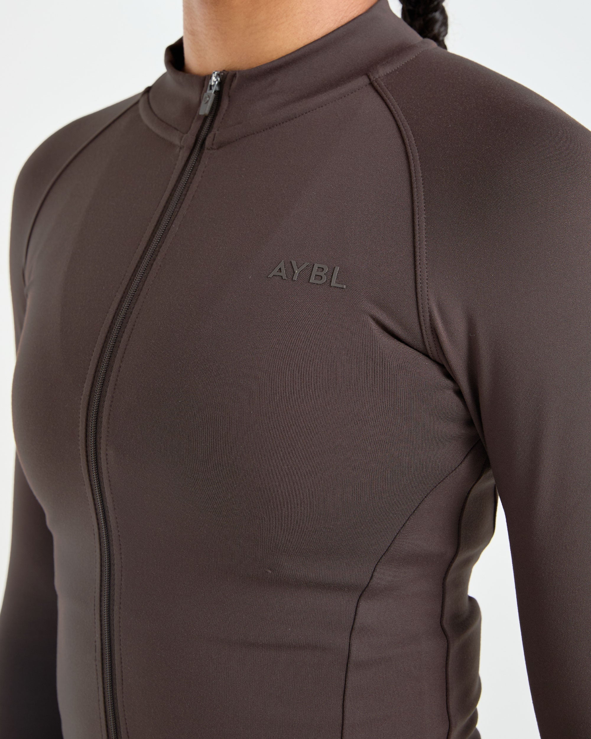 Staple Zip Jacket - Coffee Brun - Image 5