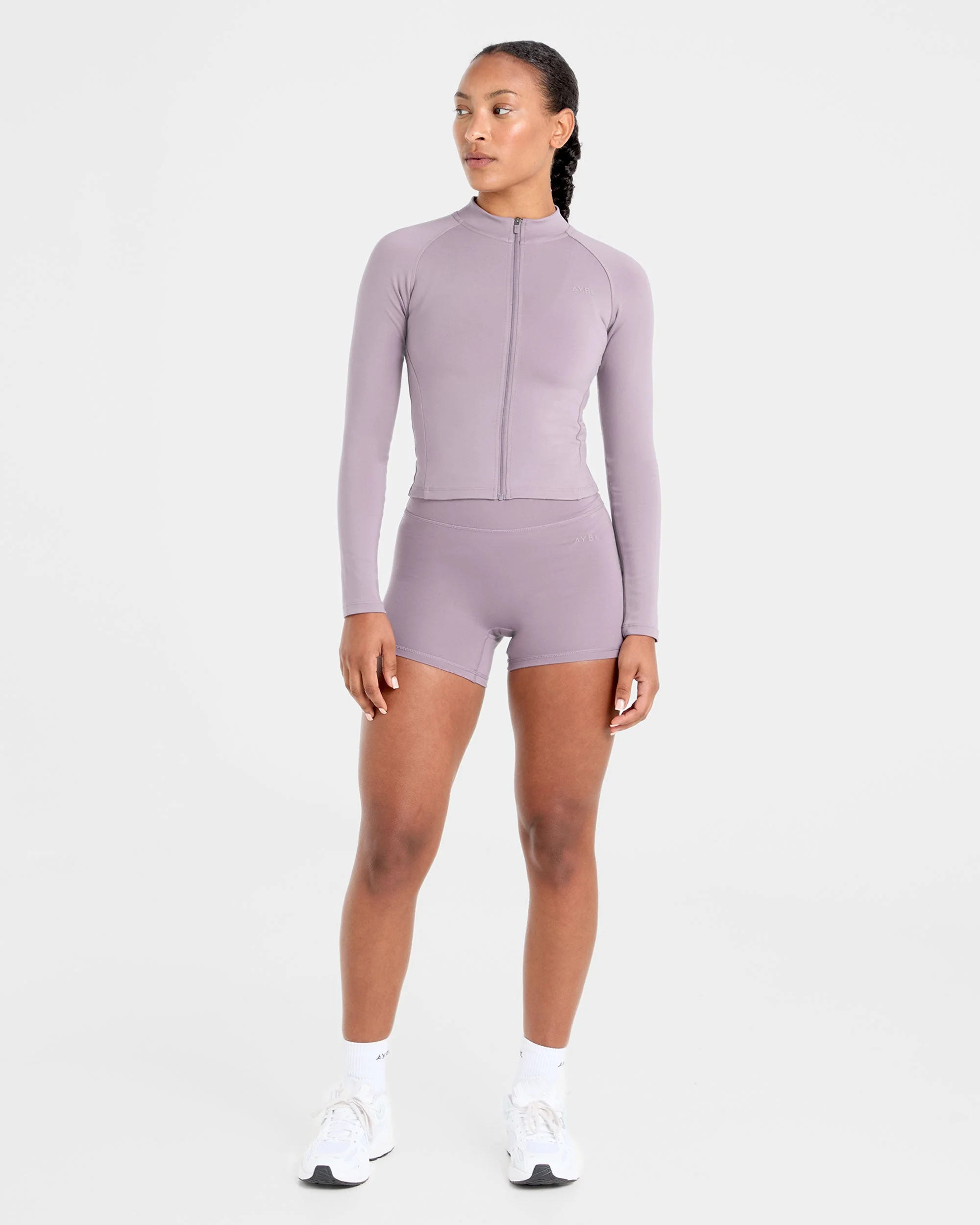 Staple Zip Jacket - Mauve Violet - Image 3