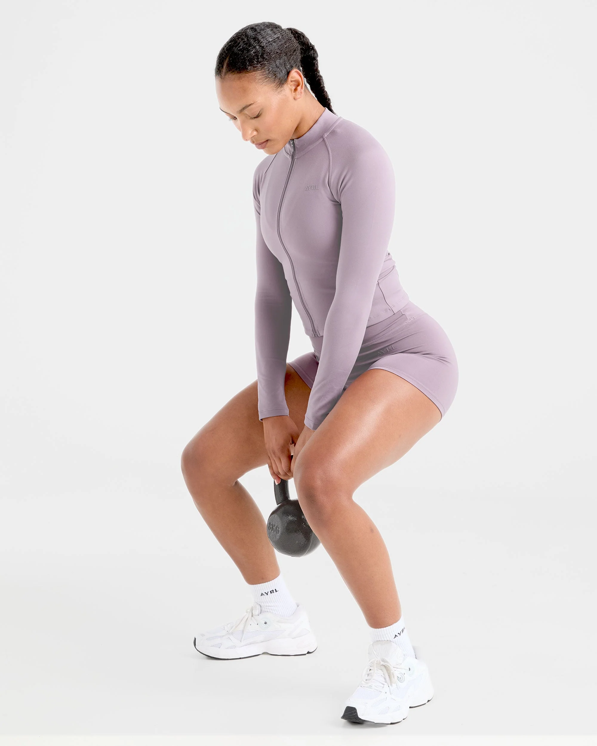 Staple Zip Jacket - Mauve Violet - Image 8