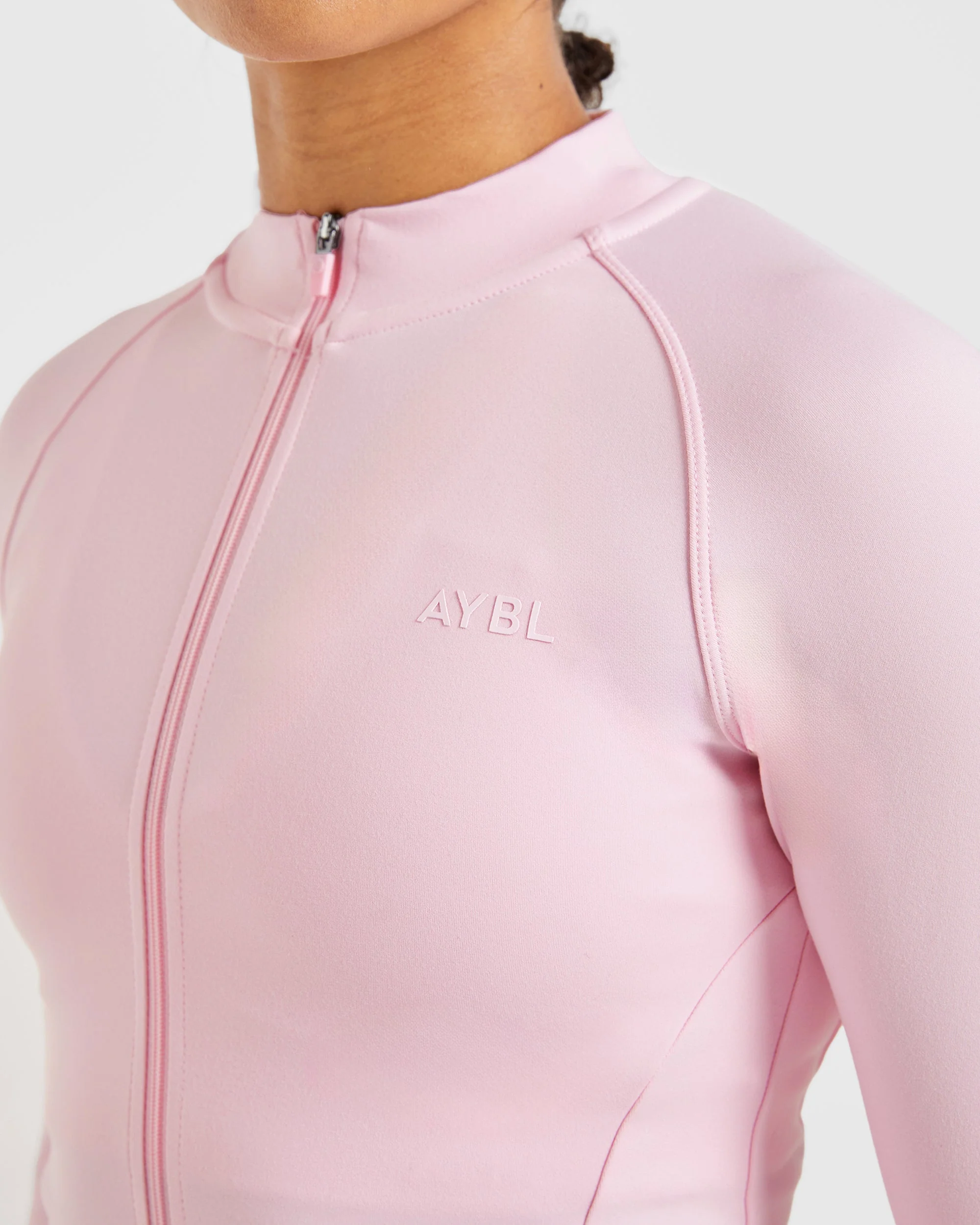 Staple Zip Jacket - Pastel Rose - Image 6