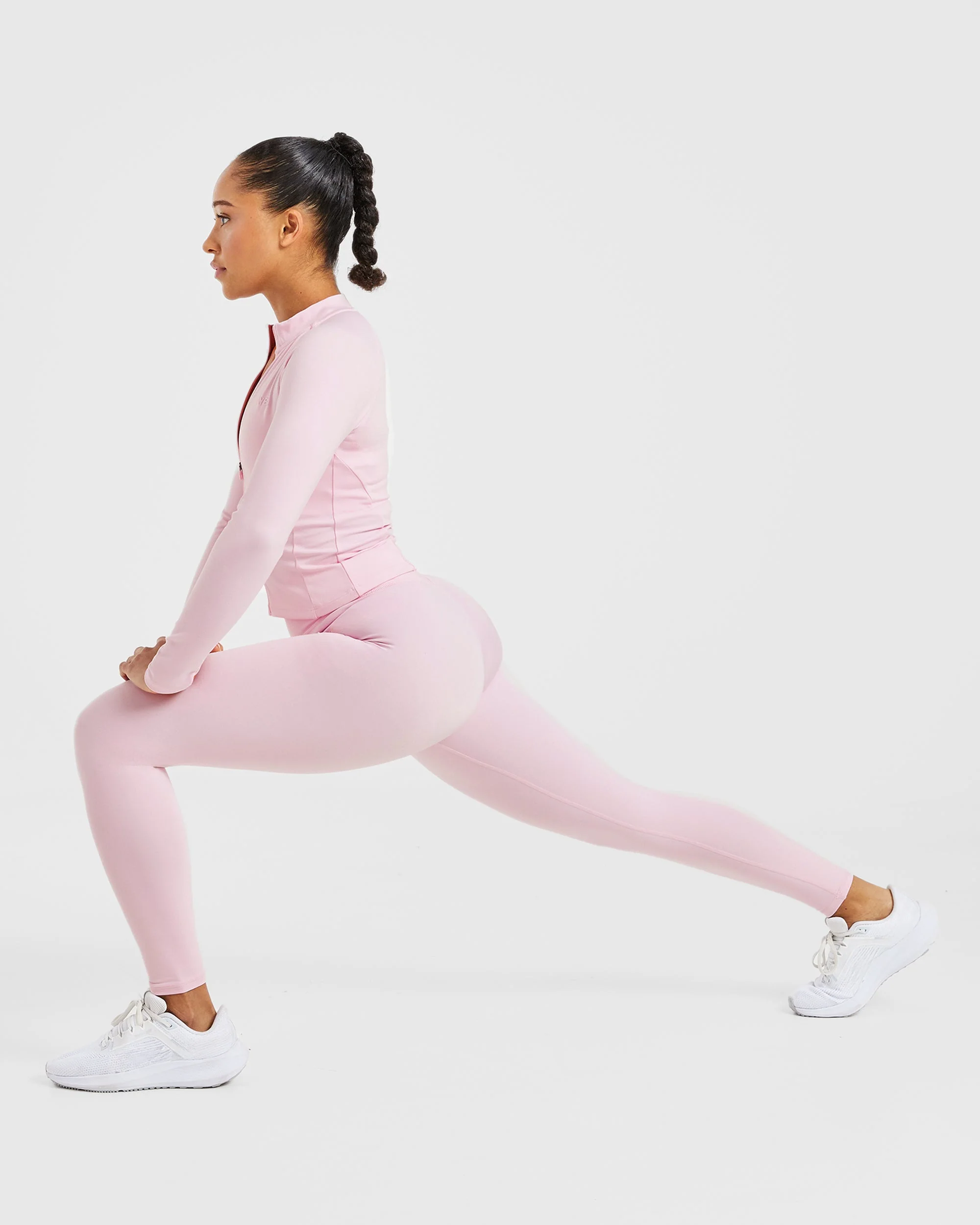 Staple Zip Jacket - Pastel Rose - Image 8
