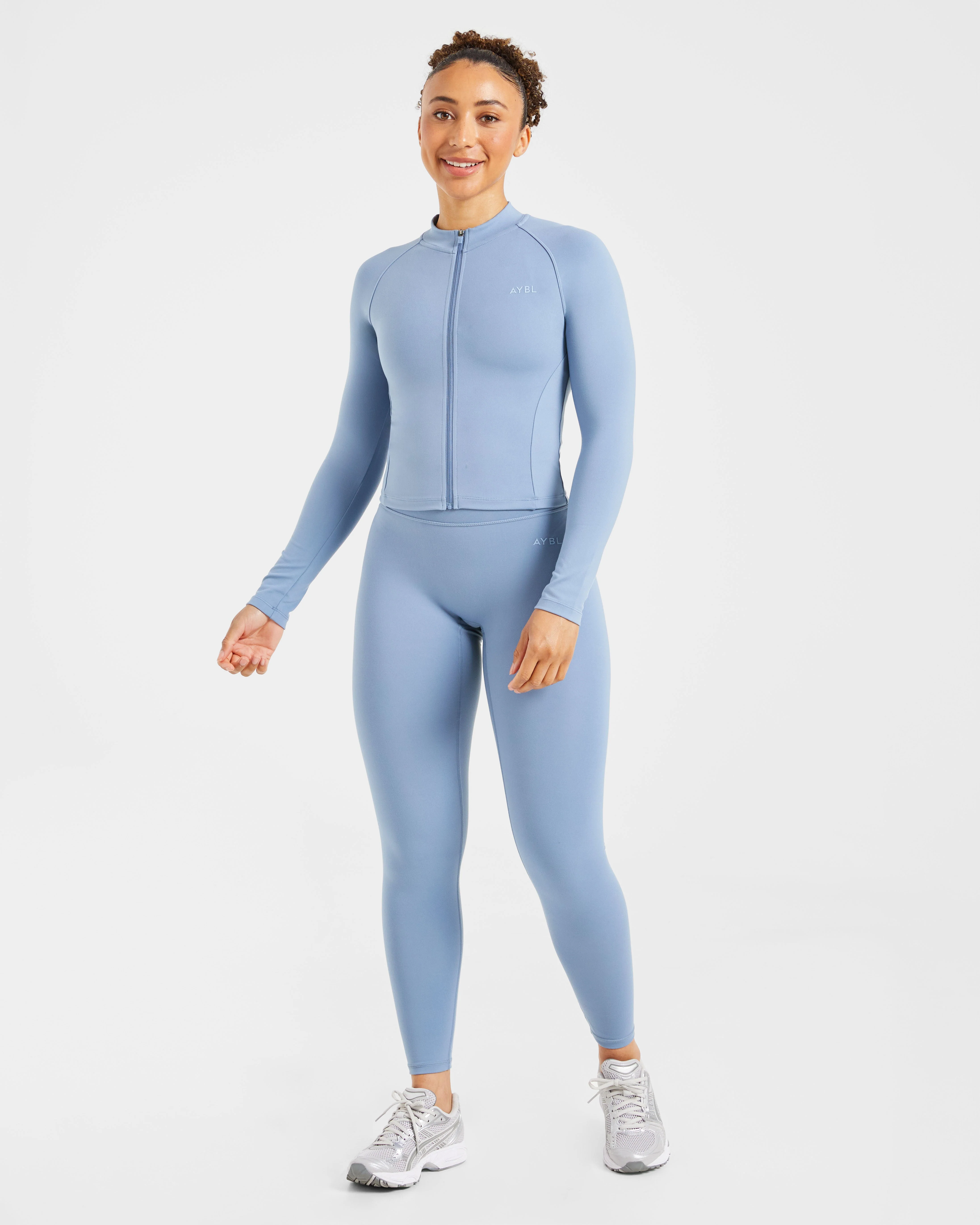 Staple Zip Jacket - Slate Bleu - Image 3
