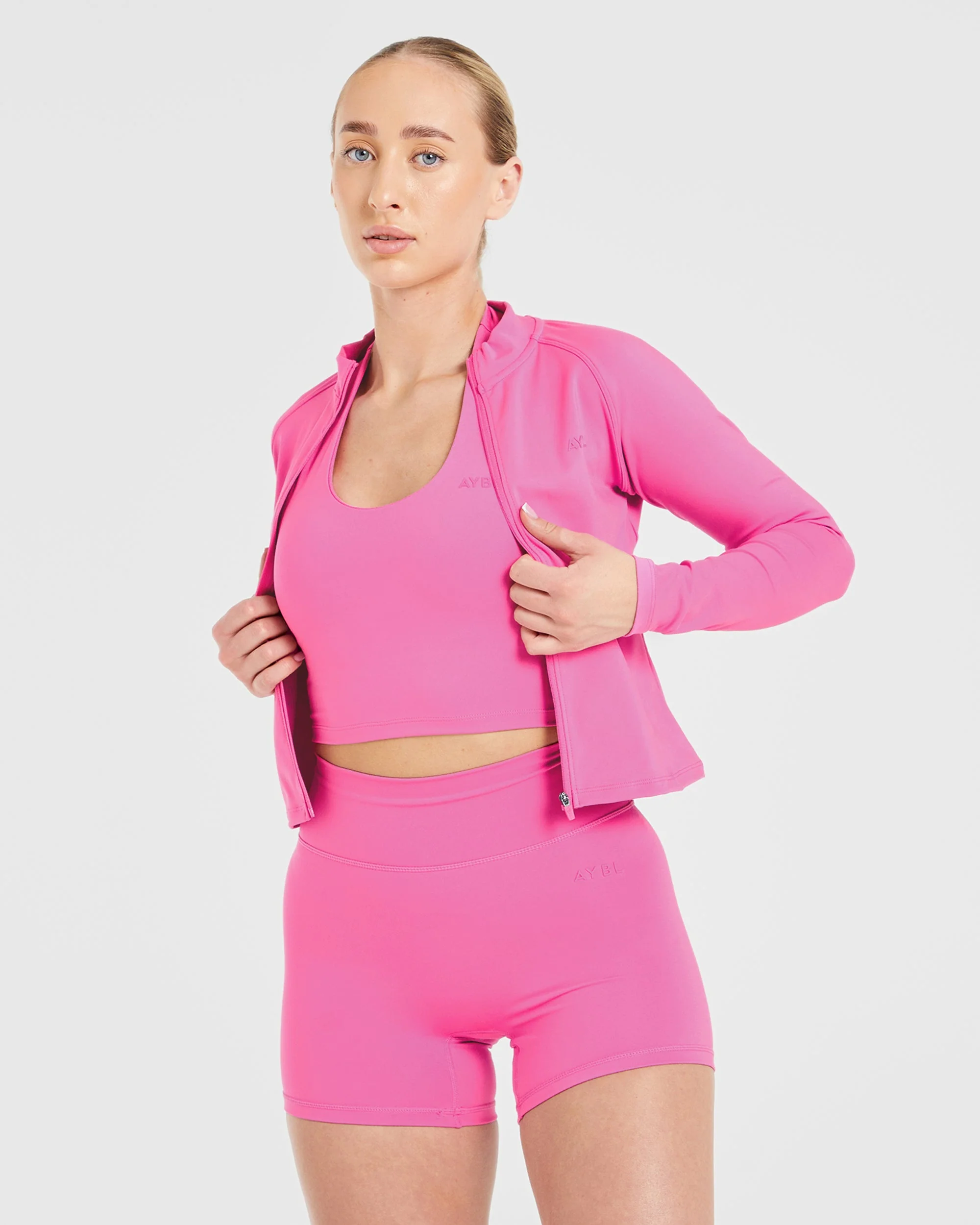 Staple Zip Jacket - Summer Rose - Image 8