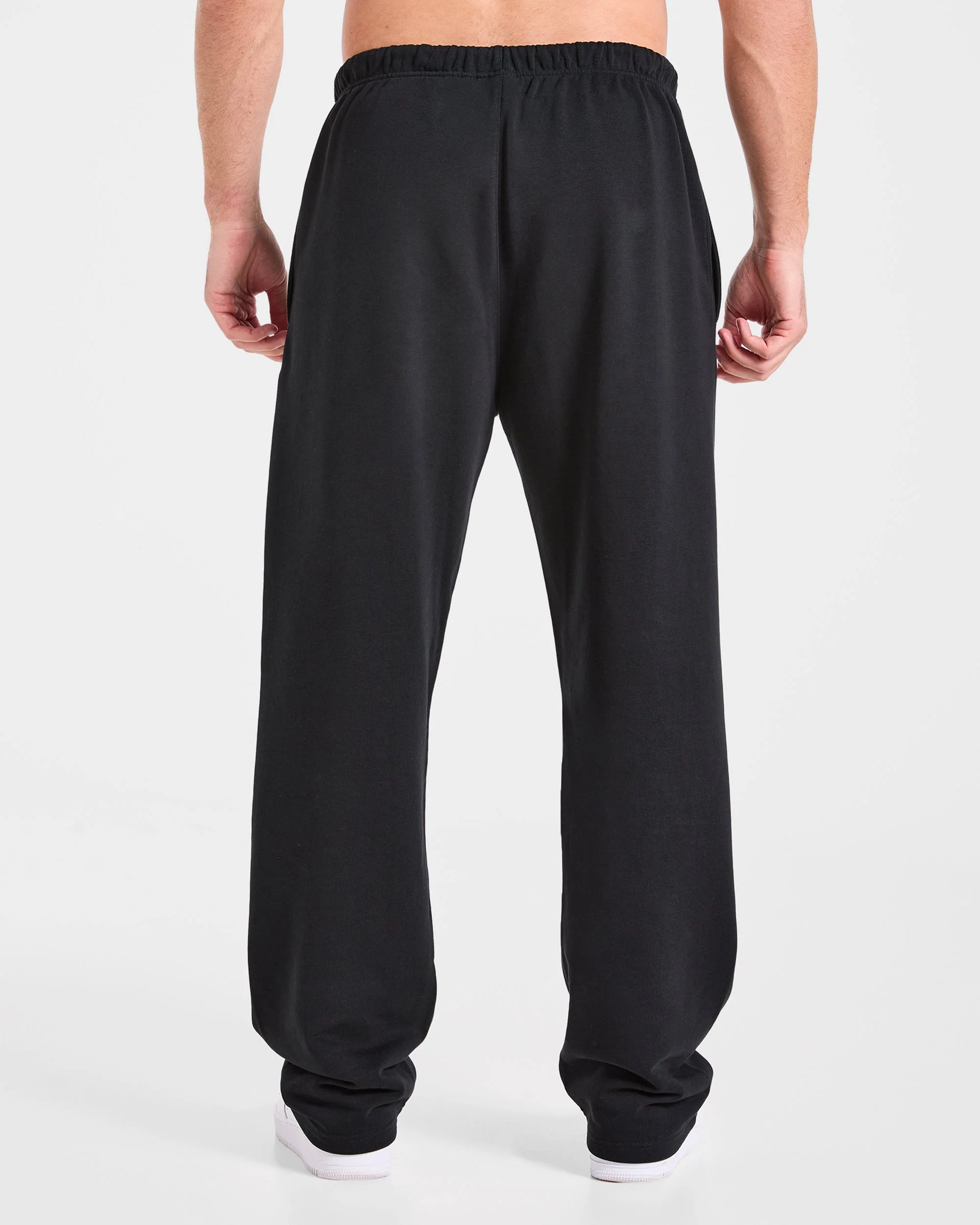 Strength Division Oversized Straight Leg Joggers - Noir/Bleu - Image 2