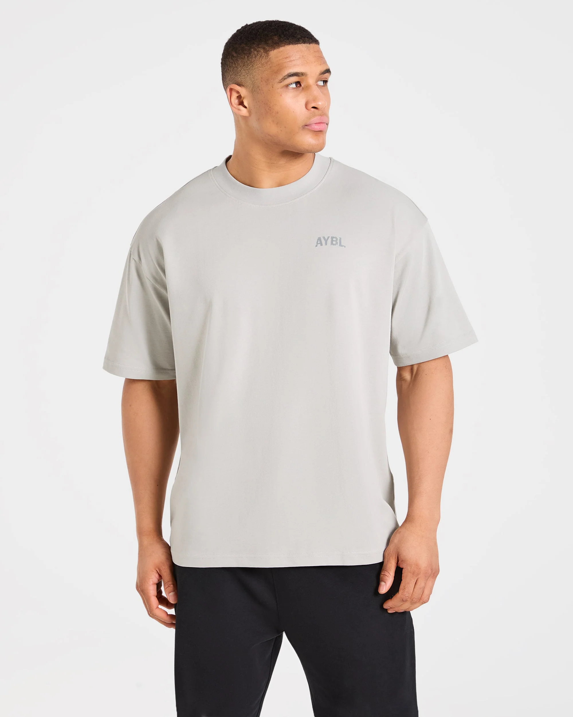Strength Division Oversized T Shirt - Iced Gris - Image 2