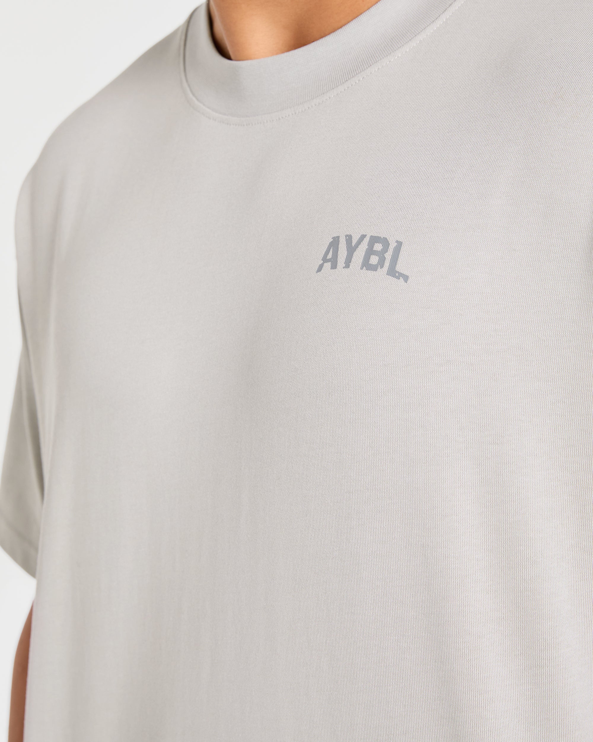 Strength Division Oversized T Shirt - Iced Gris - Image 5