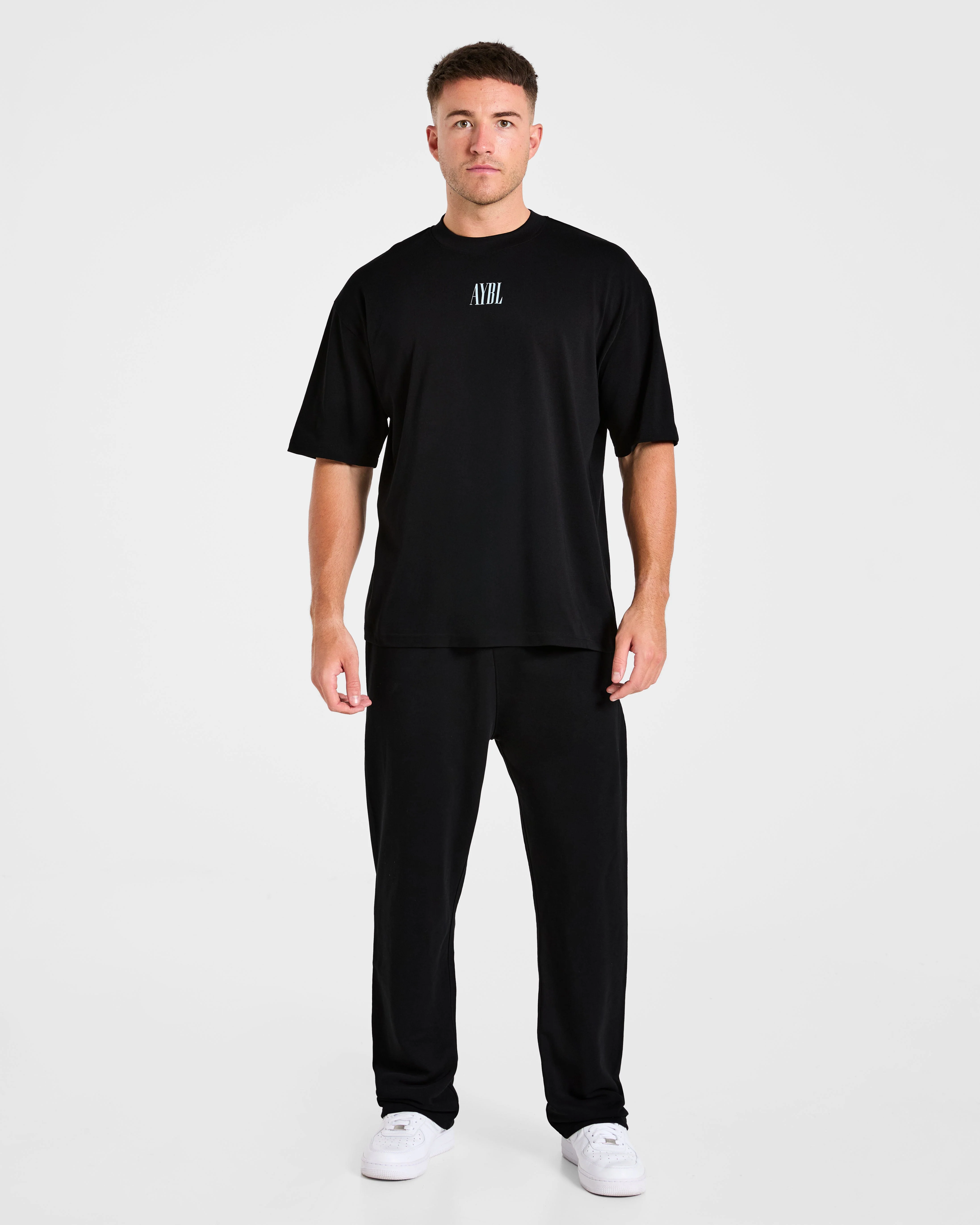 Strength Of Titans Oversized T Shirt - Noir - Image 3