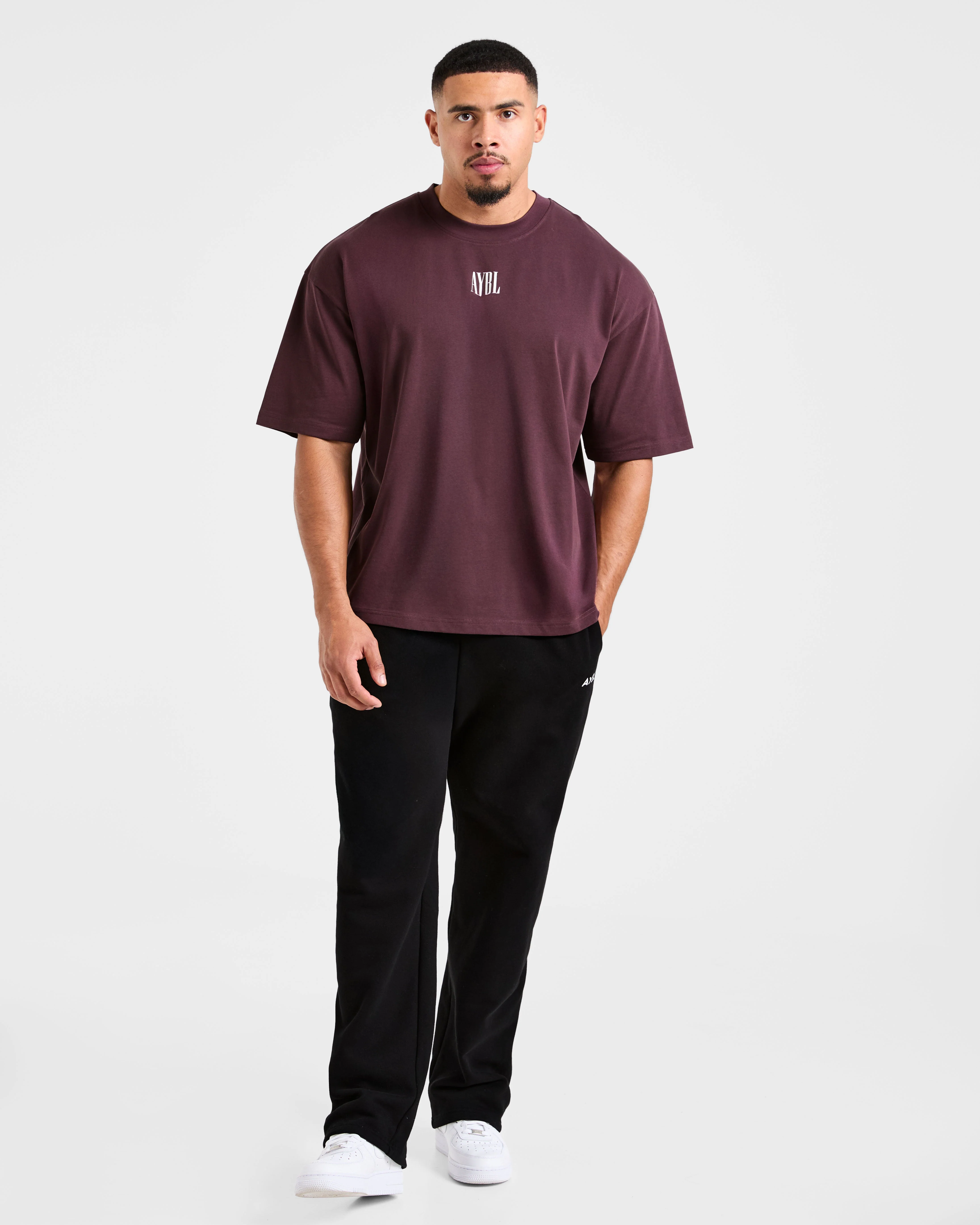 Strength Of Titans Oversized T Shirt - Smoke Berry - Image 3