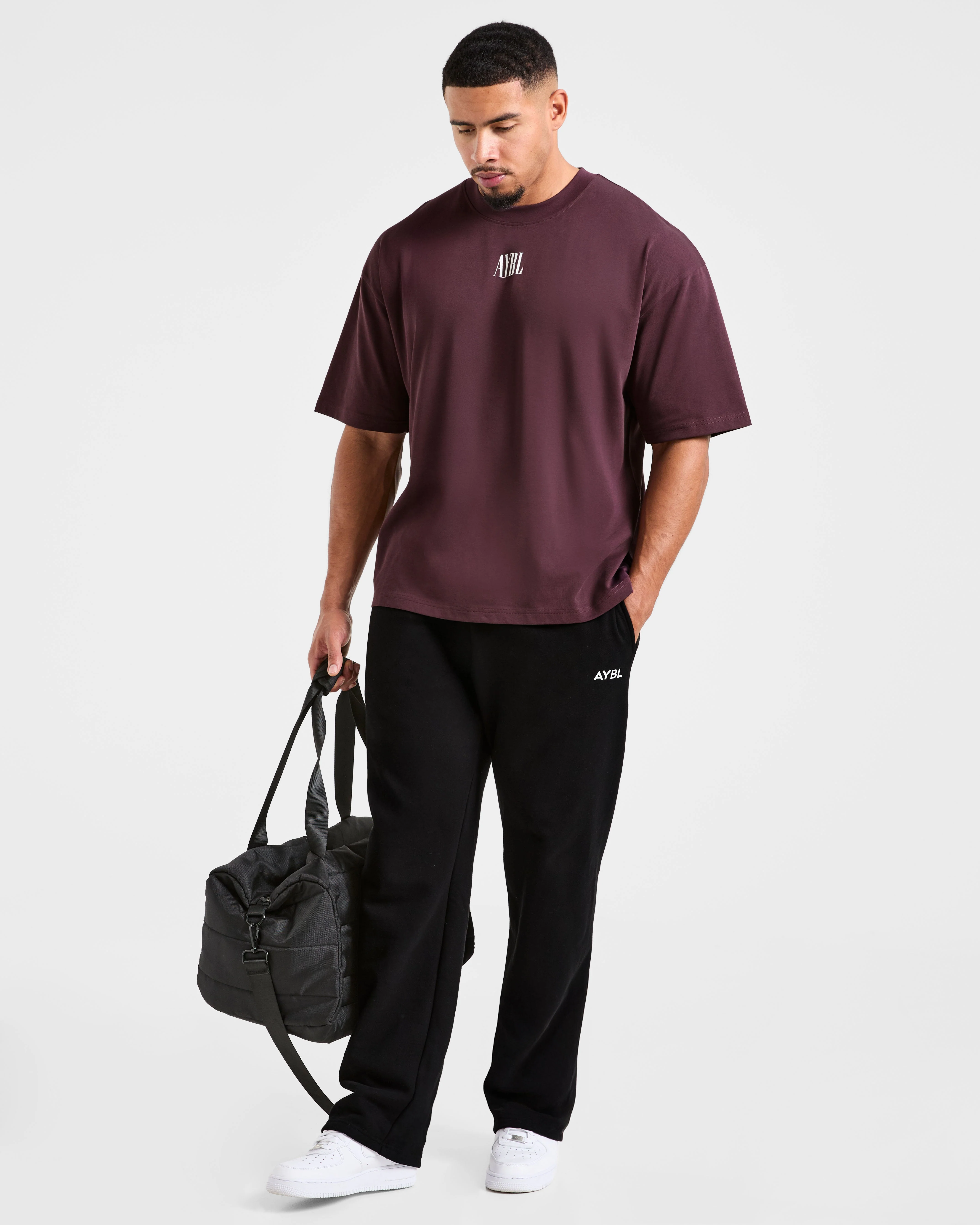Strength Of Titans Oversized T Shirt - Smoke Berry - Image 7
