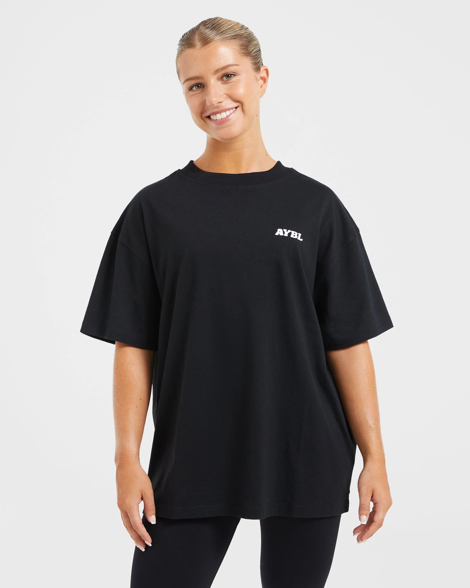 Stronger You Oversized T Shirt - Noir - Image 2