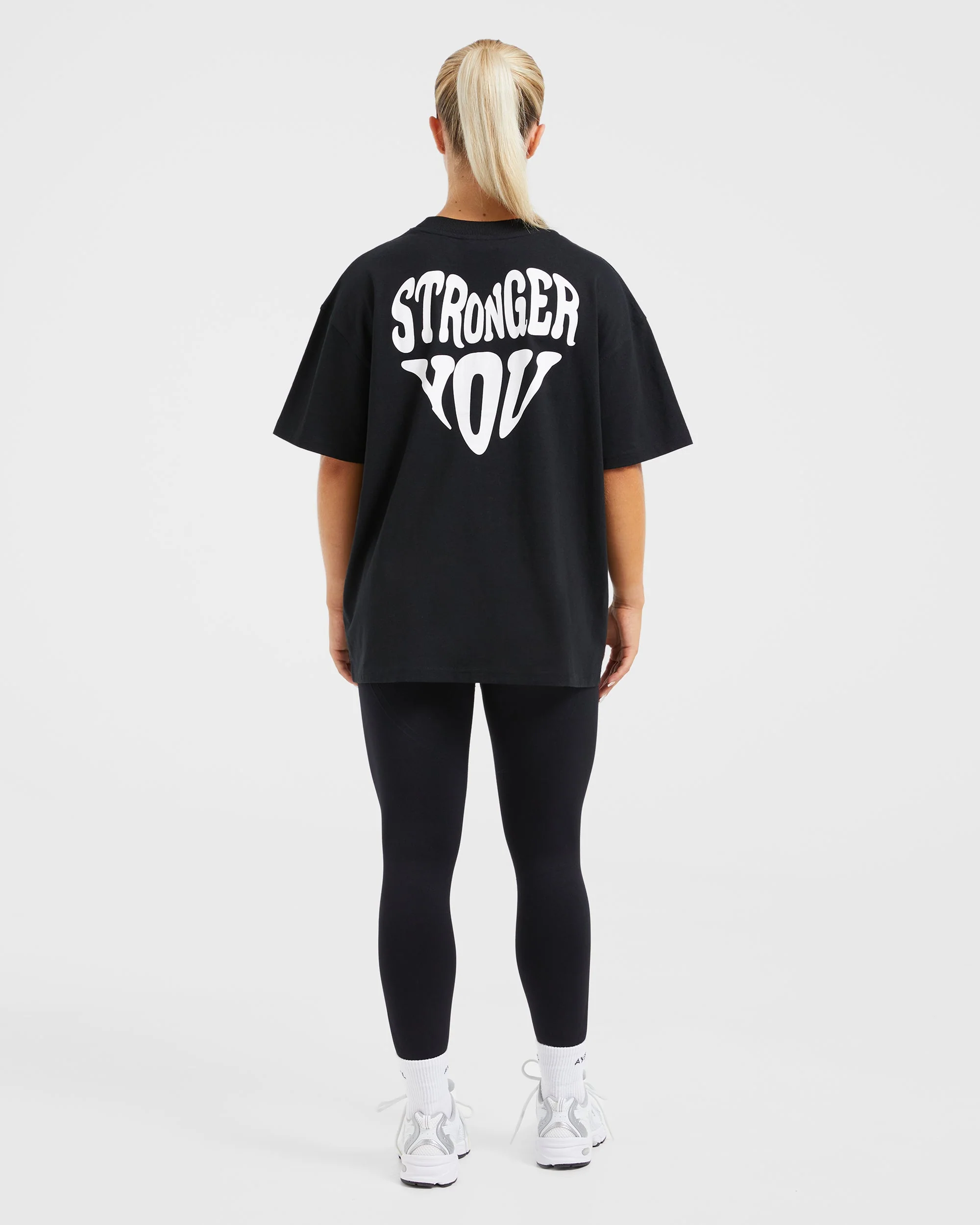 Stronger You Oversized T Shirt - Noir - Image 4