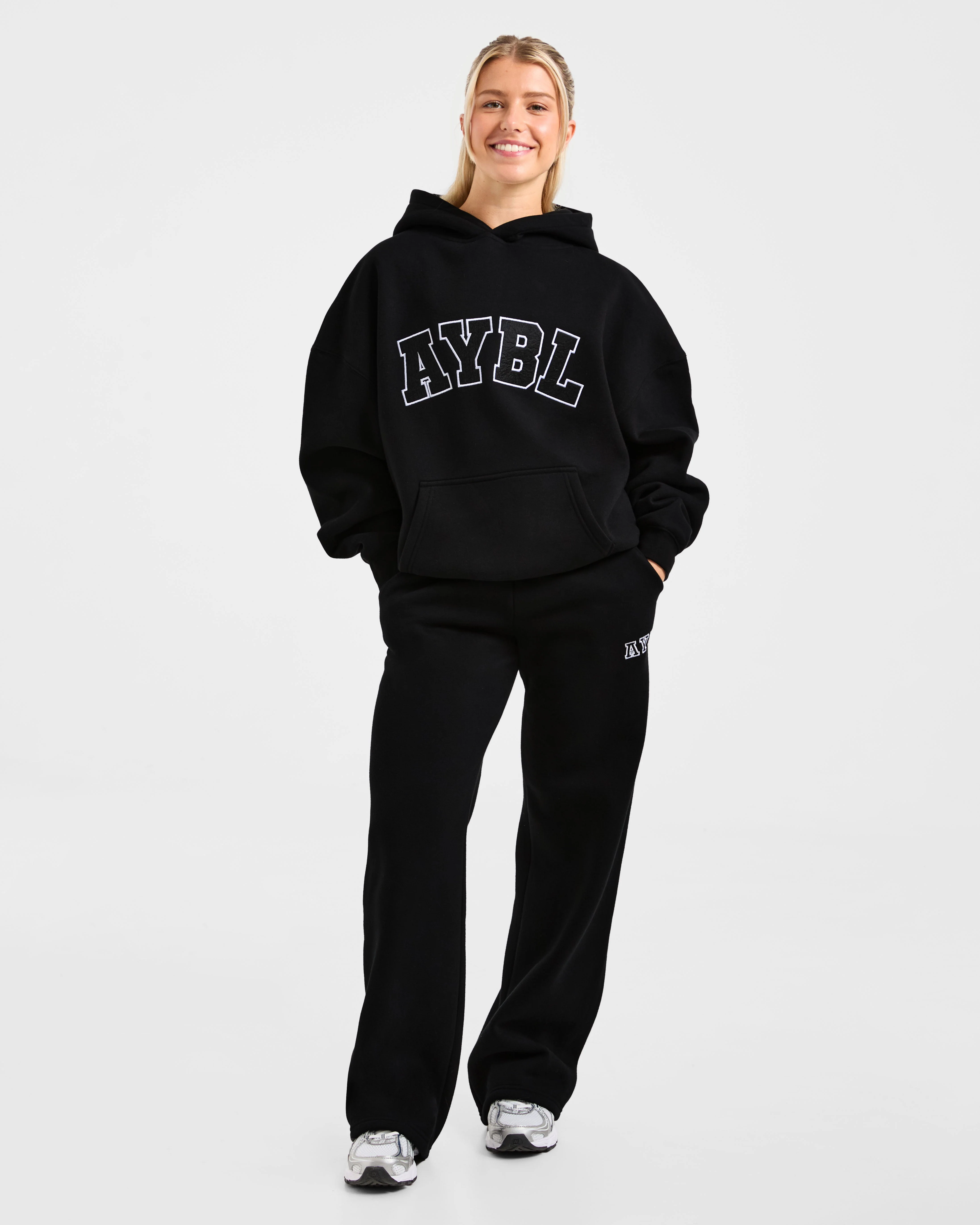 Varsity 2.0 Oversized Hoodie - Noir - Image 3