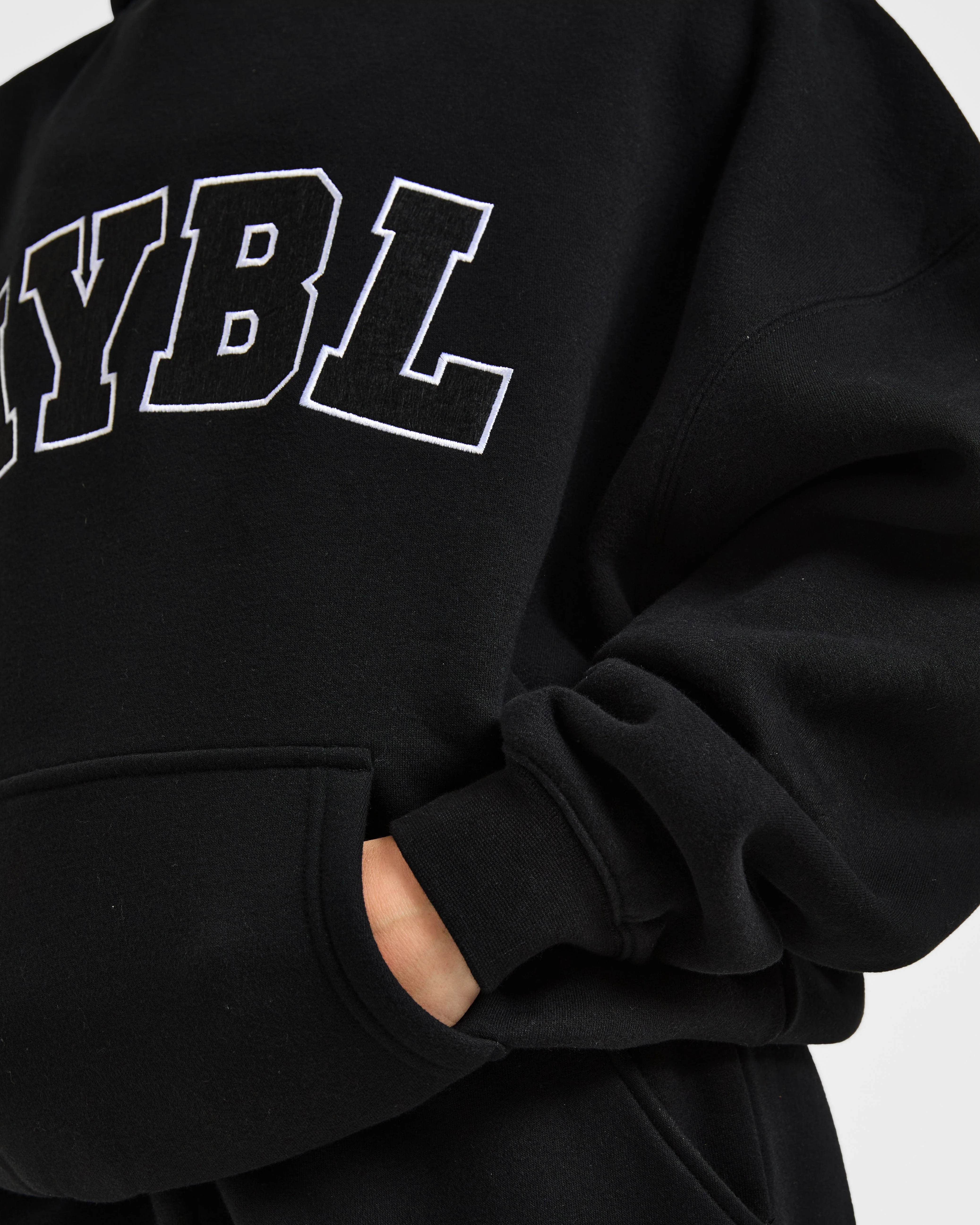 Varsity 2.0 Oversized Hoodie - Noir - Image 6
