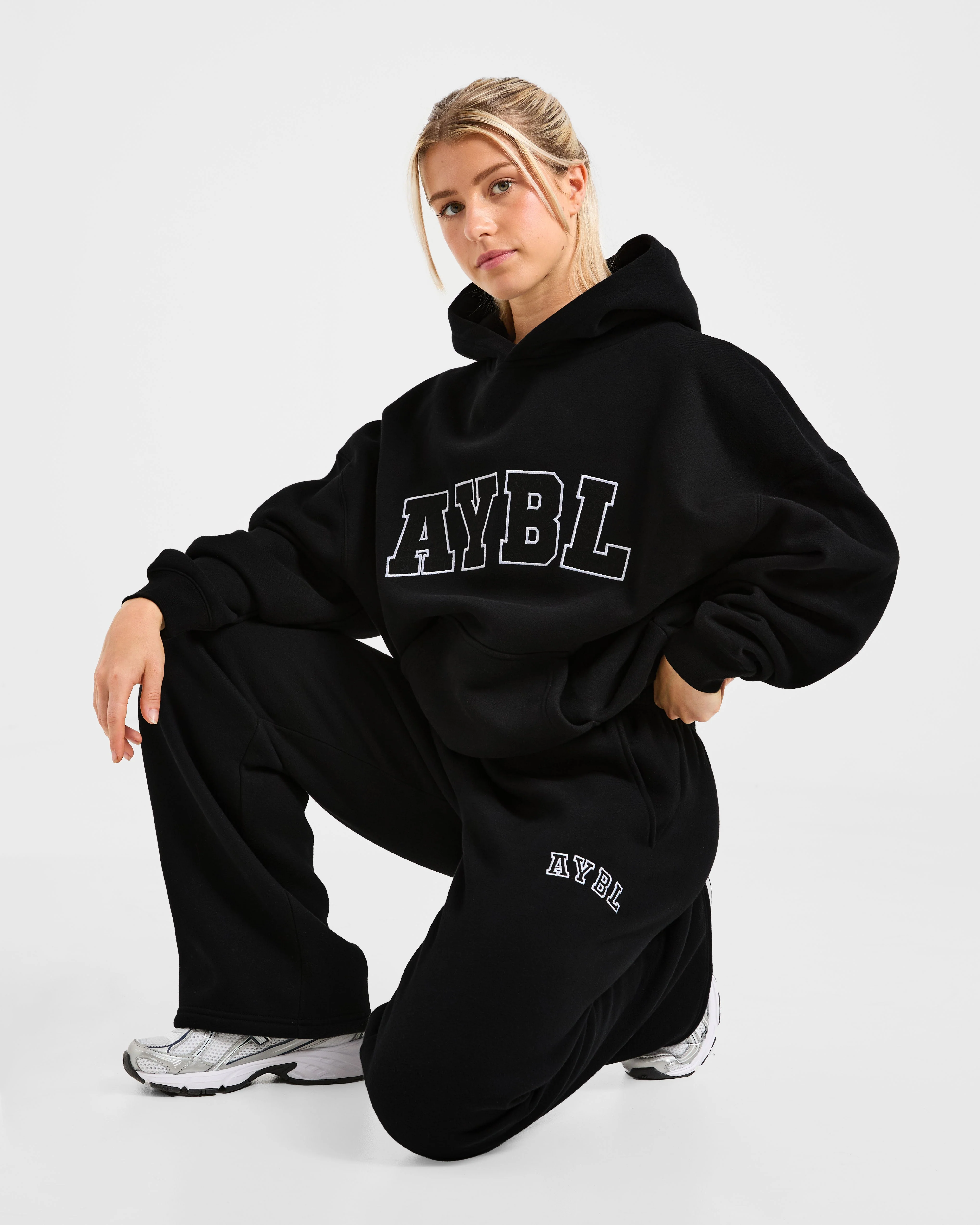 Varsity 2.0 Oversized Hoodie - Noir - Image 8