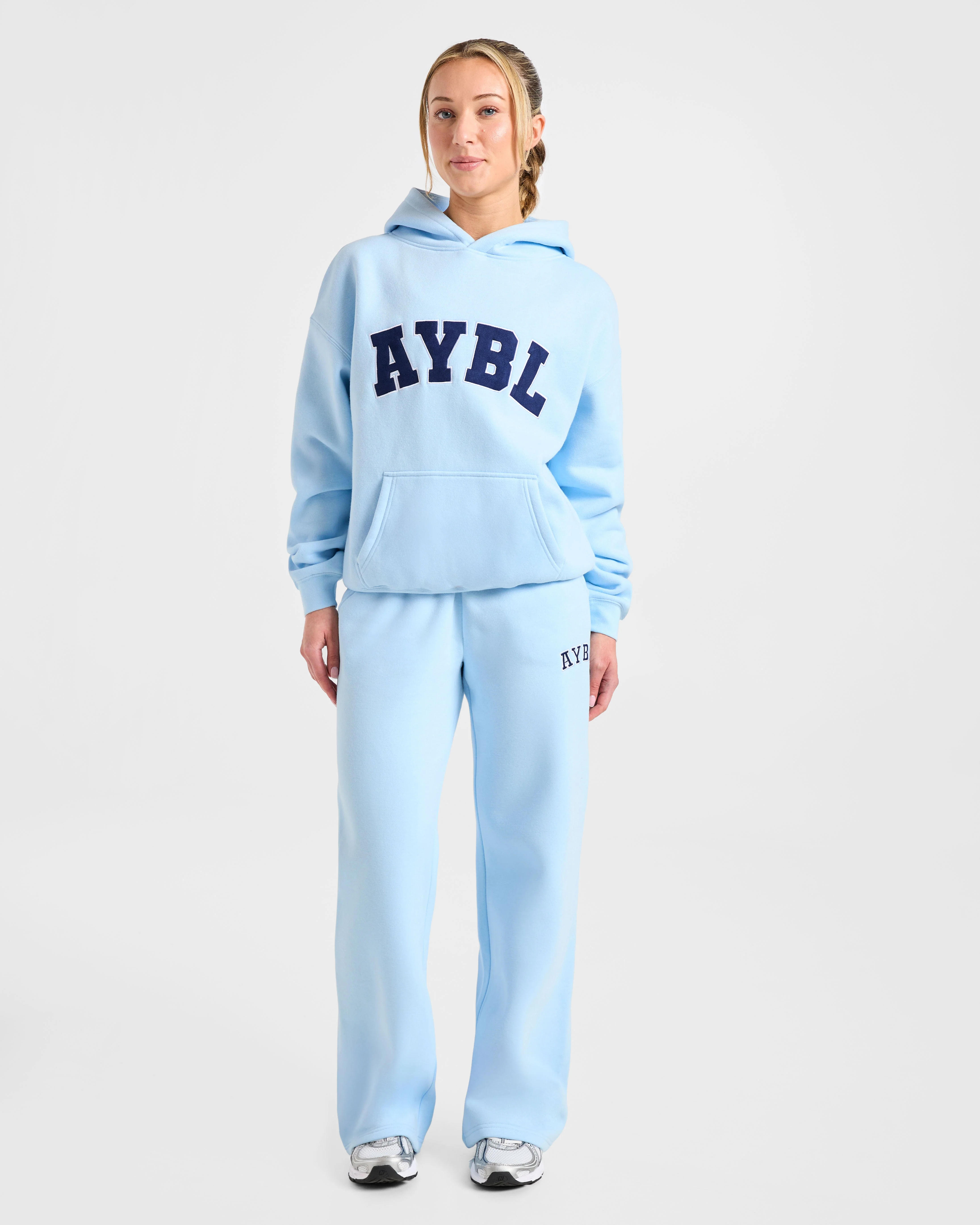 Varsity 2.0 Oversized Hoodie - Bleu/Navy - Image 3